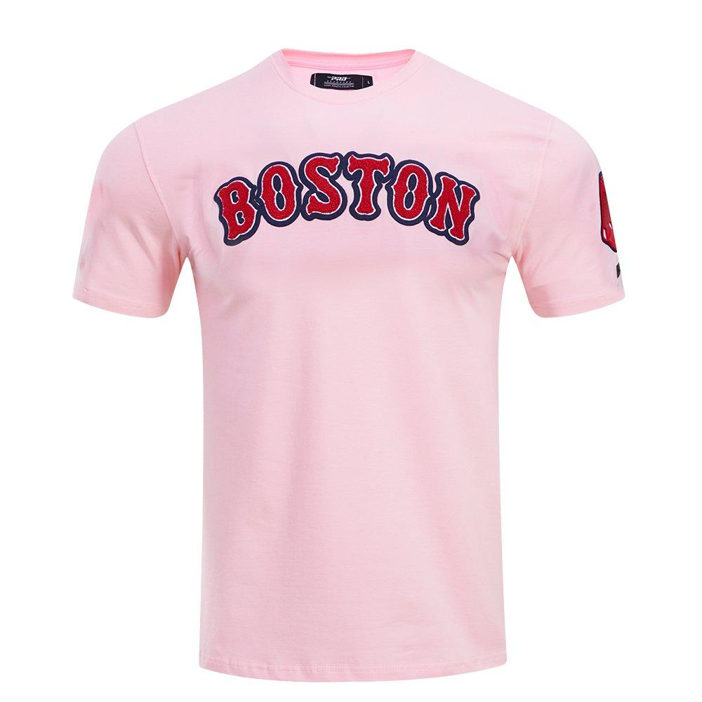 Pro Standard Men's MLB Boston Red Sox Classic Chenille Top - PINK Thumbnail View 1