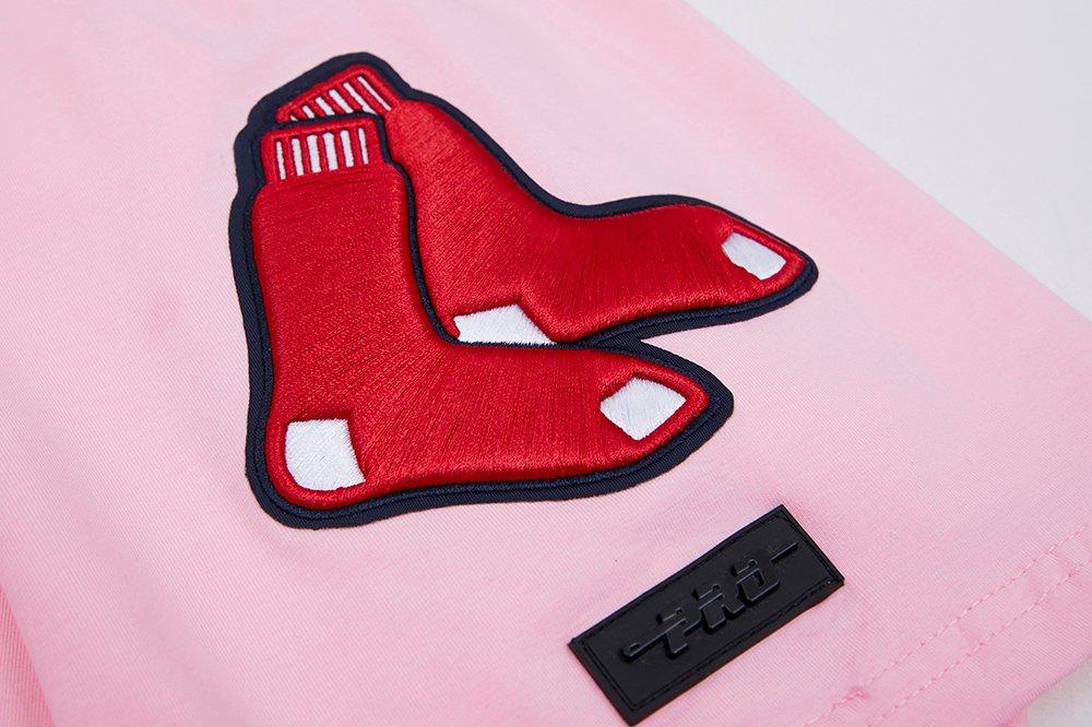 Pro Standard Men's MLB Boston Red Sox Classic Chenille Top - PINK Thumbnail View 6