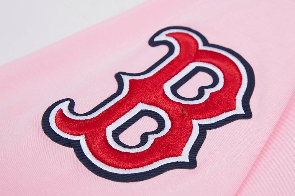 Pro Standard Men's MLB Boston Red Sox Classic Chenille Top - PINK Thumbnail View 7