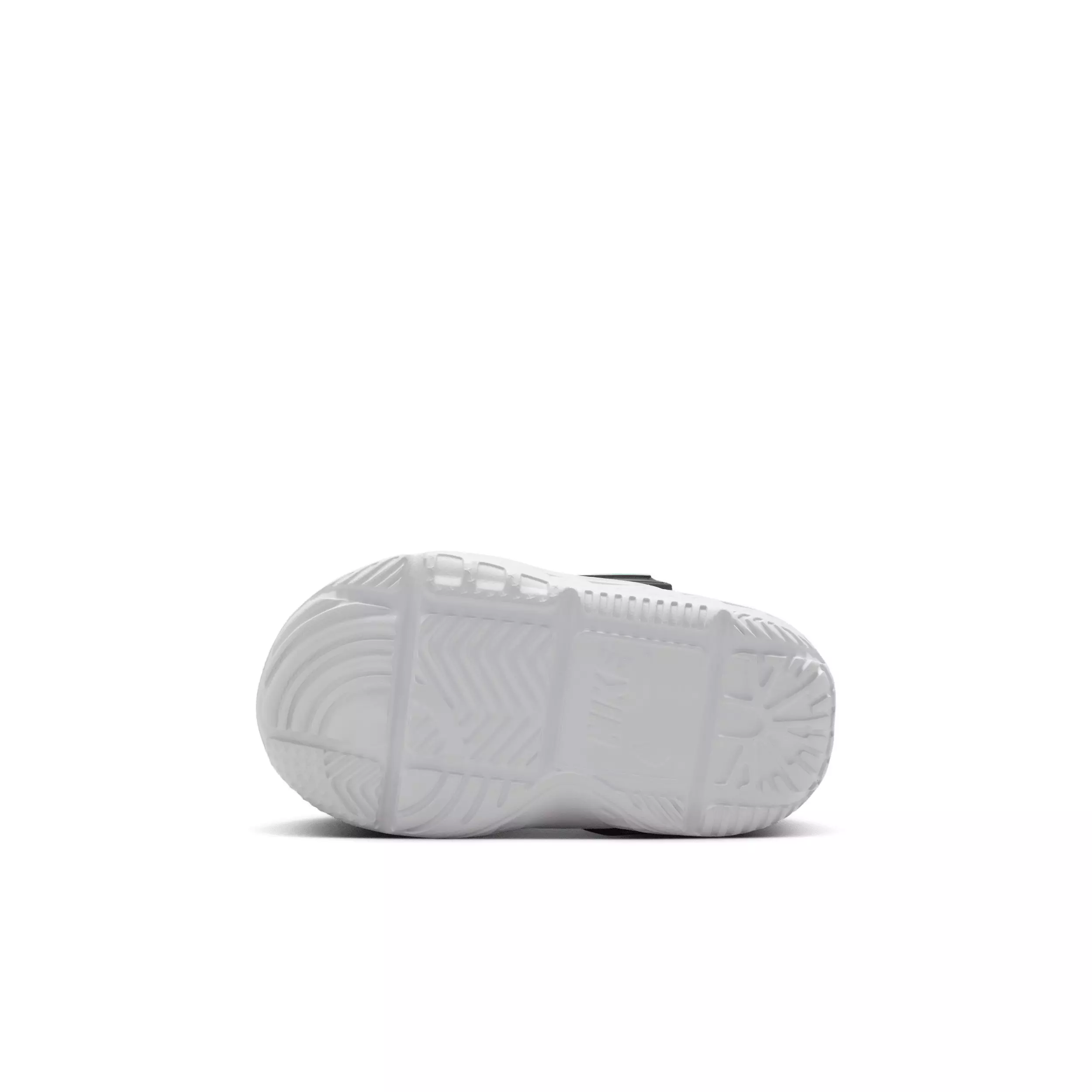 Nike Team Hustle D 12 "White/Black/Clear Emerald/Topaz Gold" Infant Boys' Basketball Shoe - WHITE/BLACK/EMERALD/GOLD
