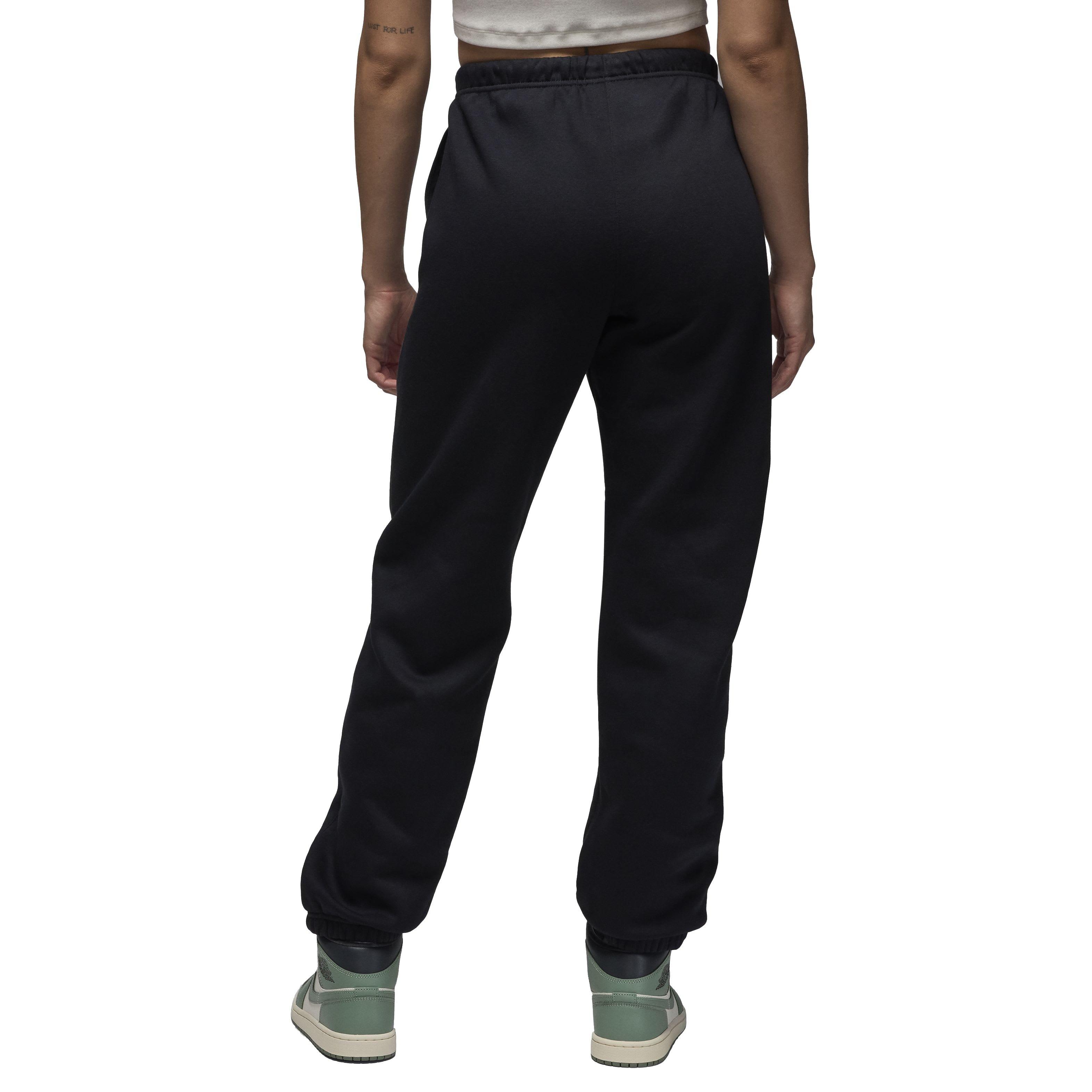 Jordan Women's Brooklyn Fleece Joggers - BLACK Thumbnail View 2