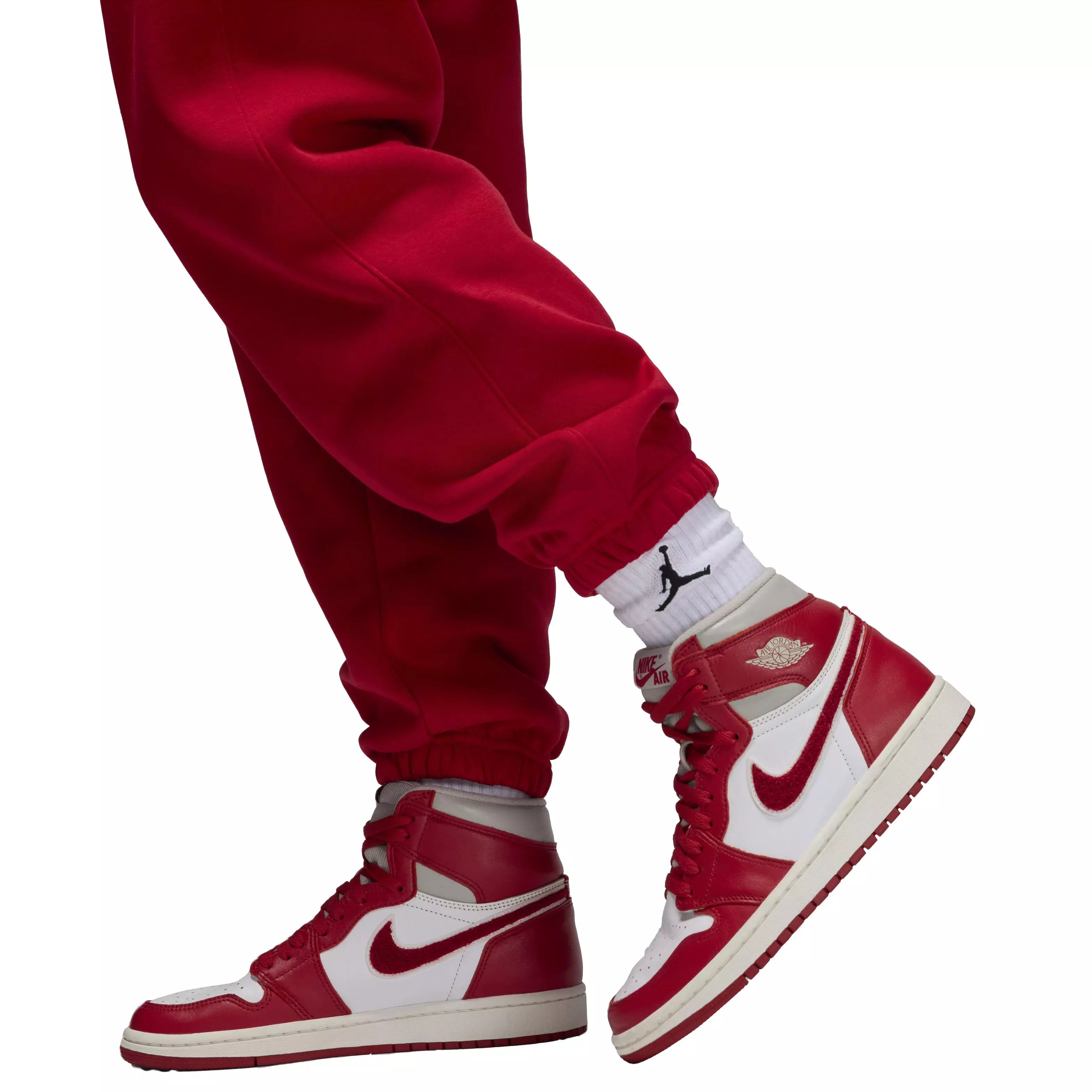 Jordan Women's Brooklyn Fleece Joggers - RED