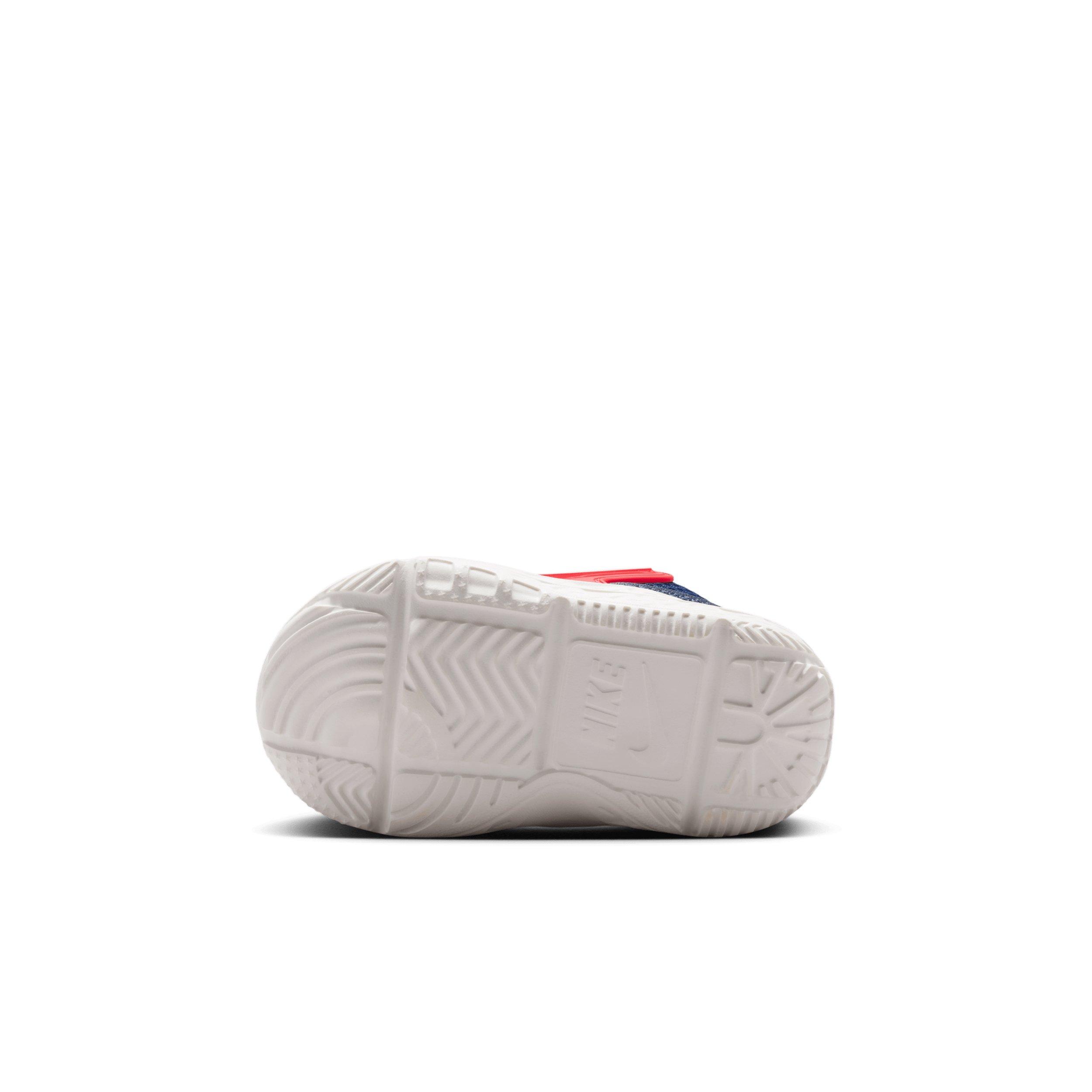 Nike Team Hustle D 12 "Team Navy/University Red/Photo Blue/Sail" Infant Boys' Basketball Shoe - NAVY/RED/BLUE/SAIL