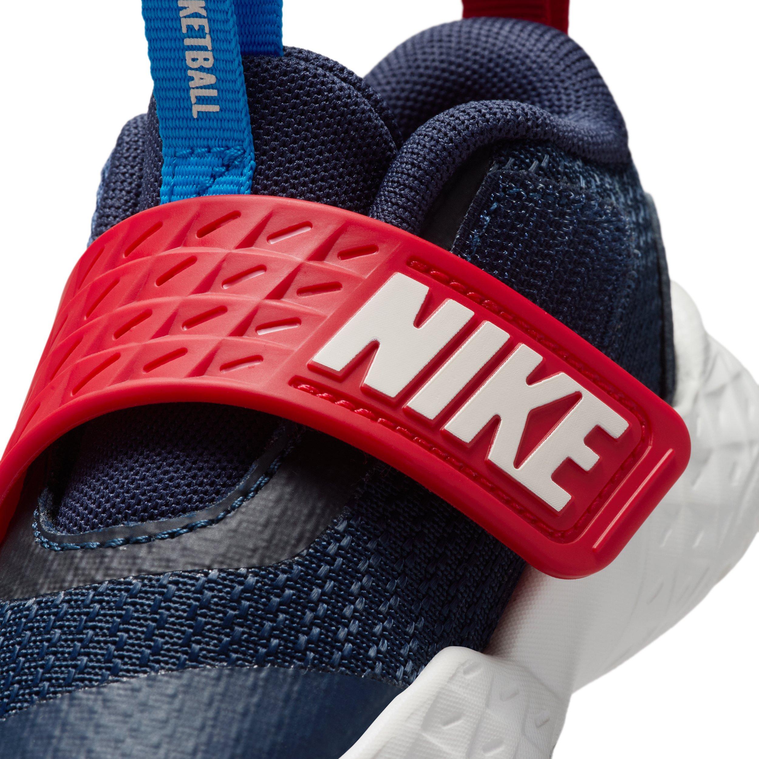 Nike Team Hustle D 12 "Team Navy/University Red/Photo Blue/Sail" Infant Boys' Basketball Shoe - NAVY/RED/BLUE/SAIL