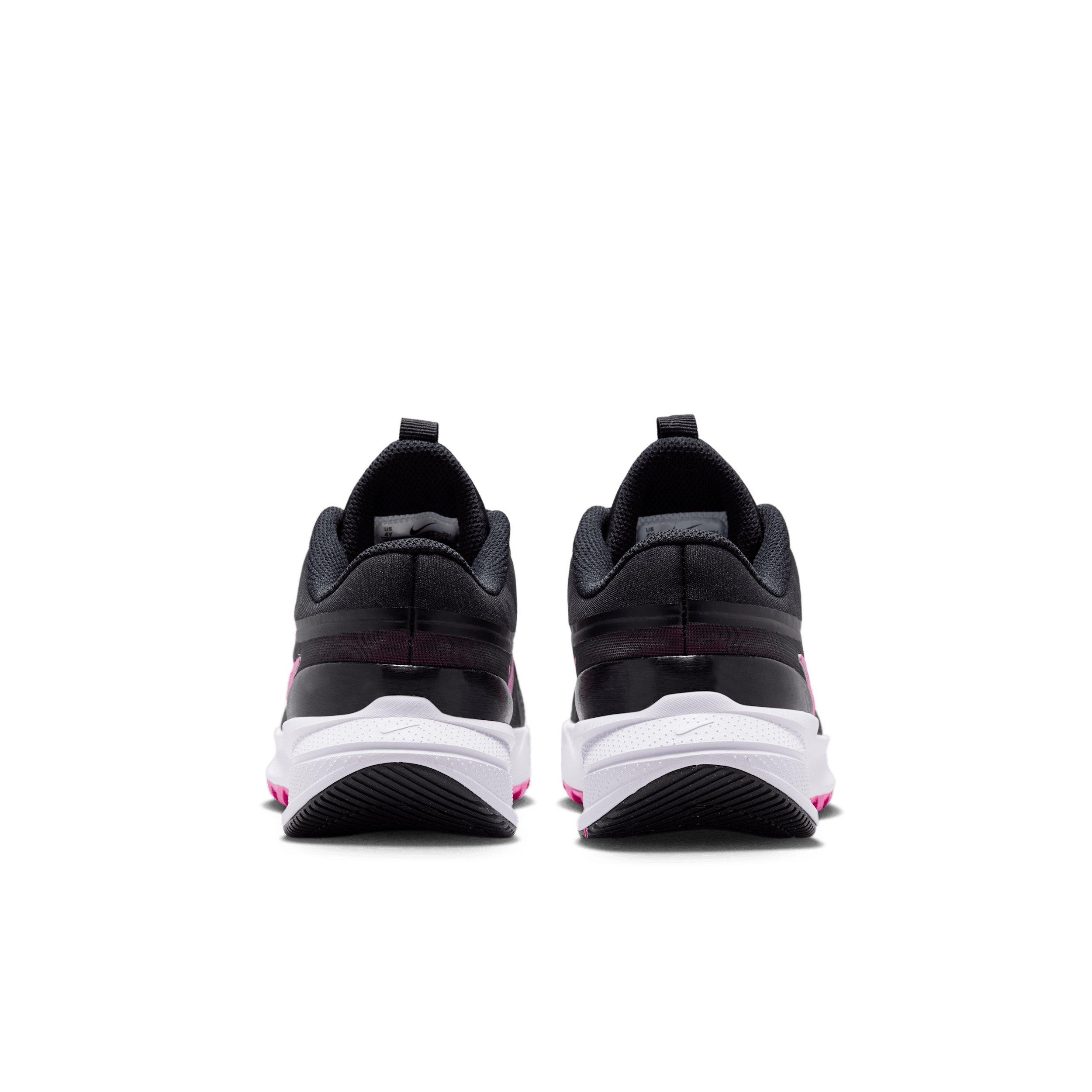 Nike Star Runner 5 "Black/Anthracite/White/Laser Fuchsia" Grade School Boys' Running Shoe - BLACK/ANTHRACITE/WHITE/FUCHSIA