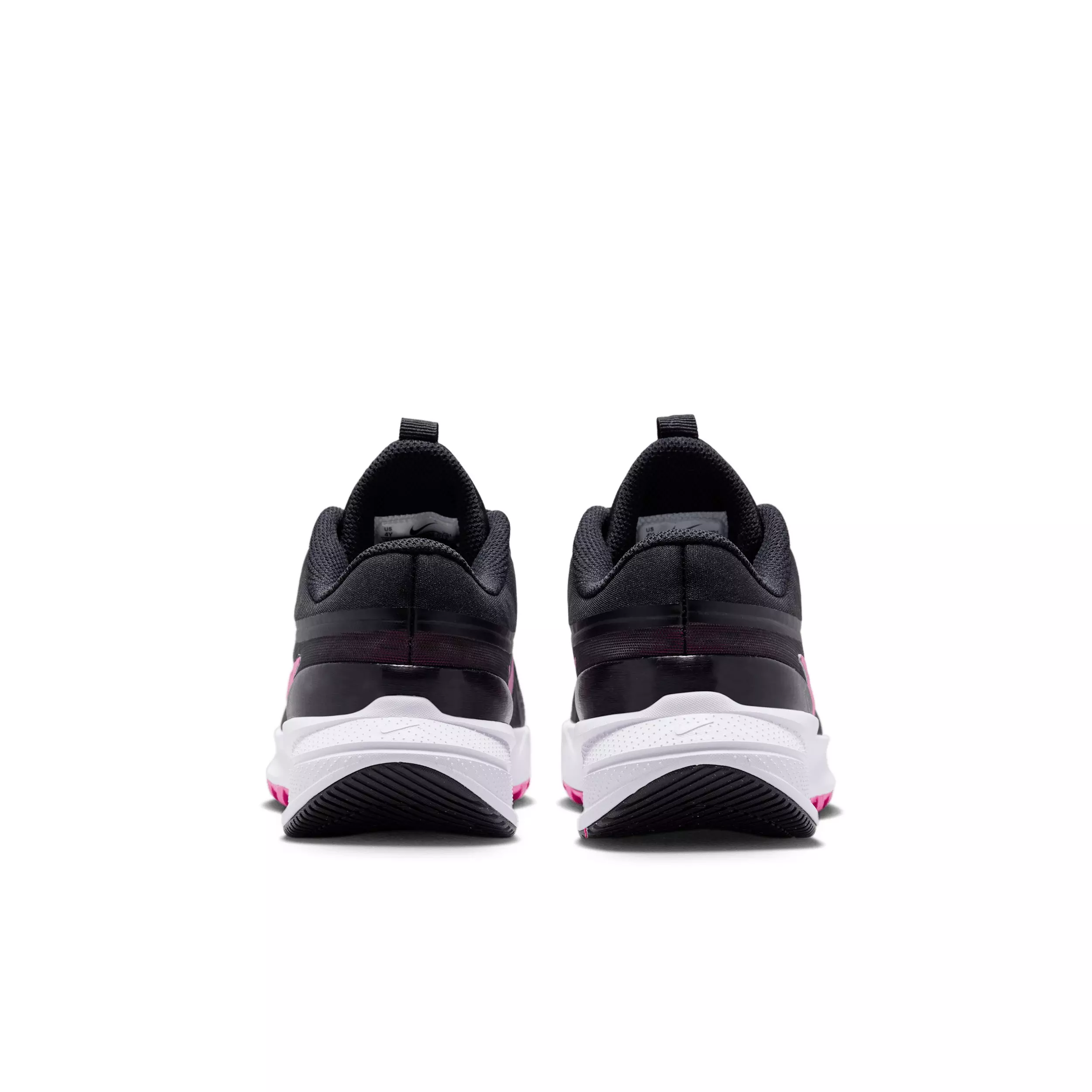 Nike Star Runner 5 "Black/Anthracite/White/Laser Fuchsia" Grade School Boys' Running Shoe - BLACK/ANTHRACITE/WHITE/FUCHSIA