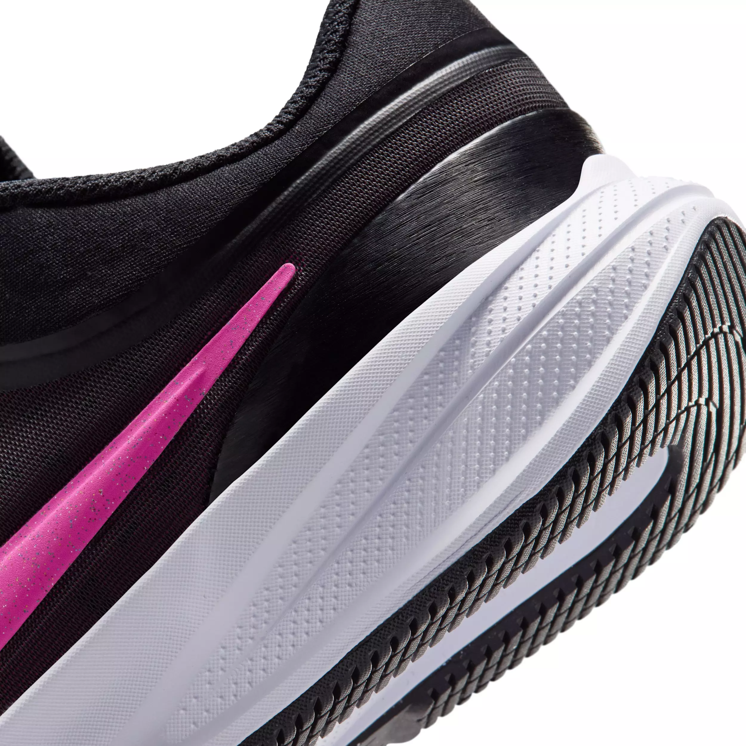 Nike Star Runner 5 "Black/Anthracite/White/Laser Fuchsia" Grade School Boys' Running Shoe - BLACK/ANTHRACITE/WHITE/FUCHSIA