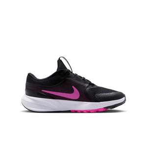 Nike Star Runner 5 "Black/Anthracite/White/Laser Fuchsia" Grade School Boys' Running Shoe - BLACK/ANTHRACITE/WHITE/FUCHSIA