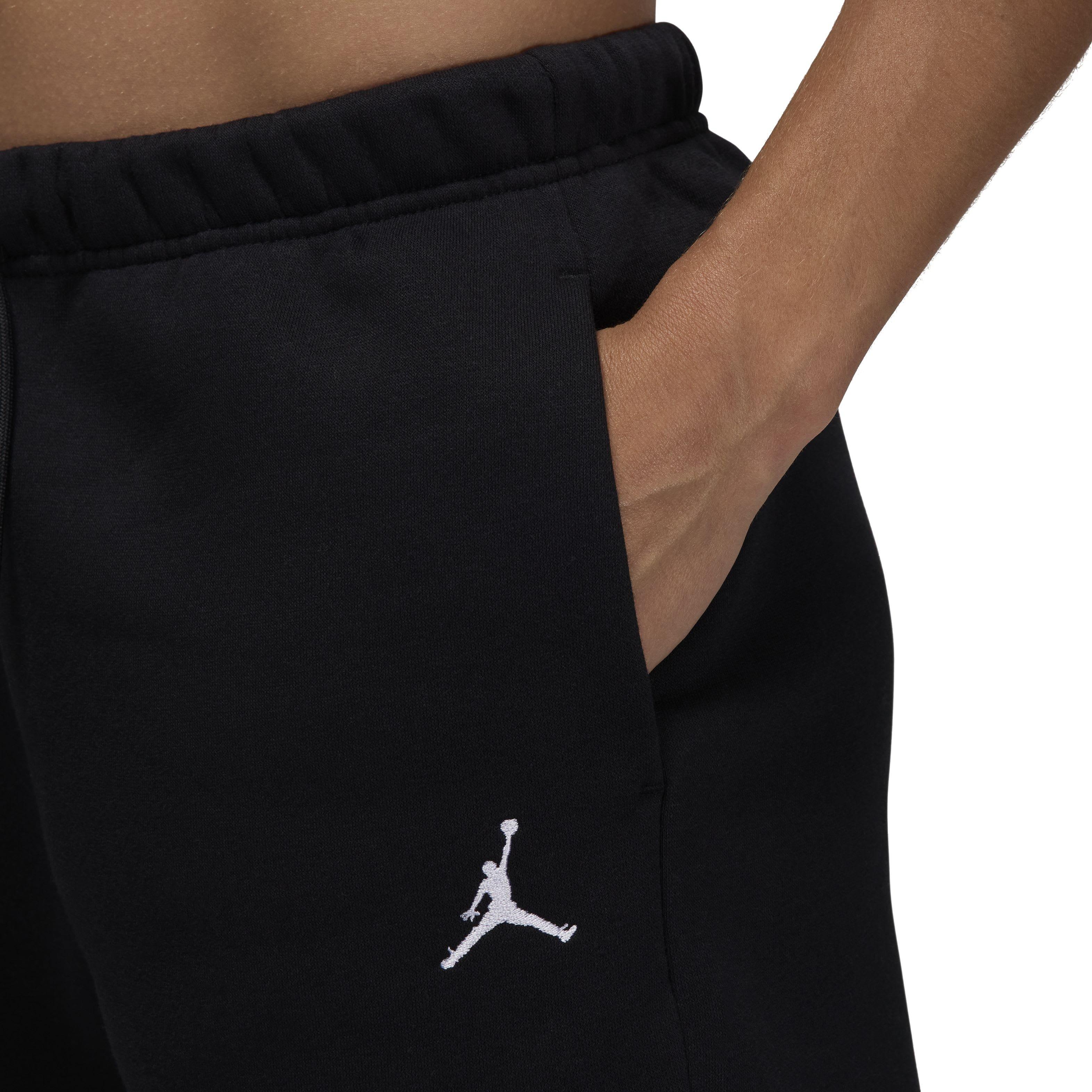 Jordan Women's Brooklyn Fleece Shorts - Black - BLACK Thumbnail View 4