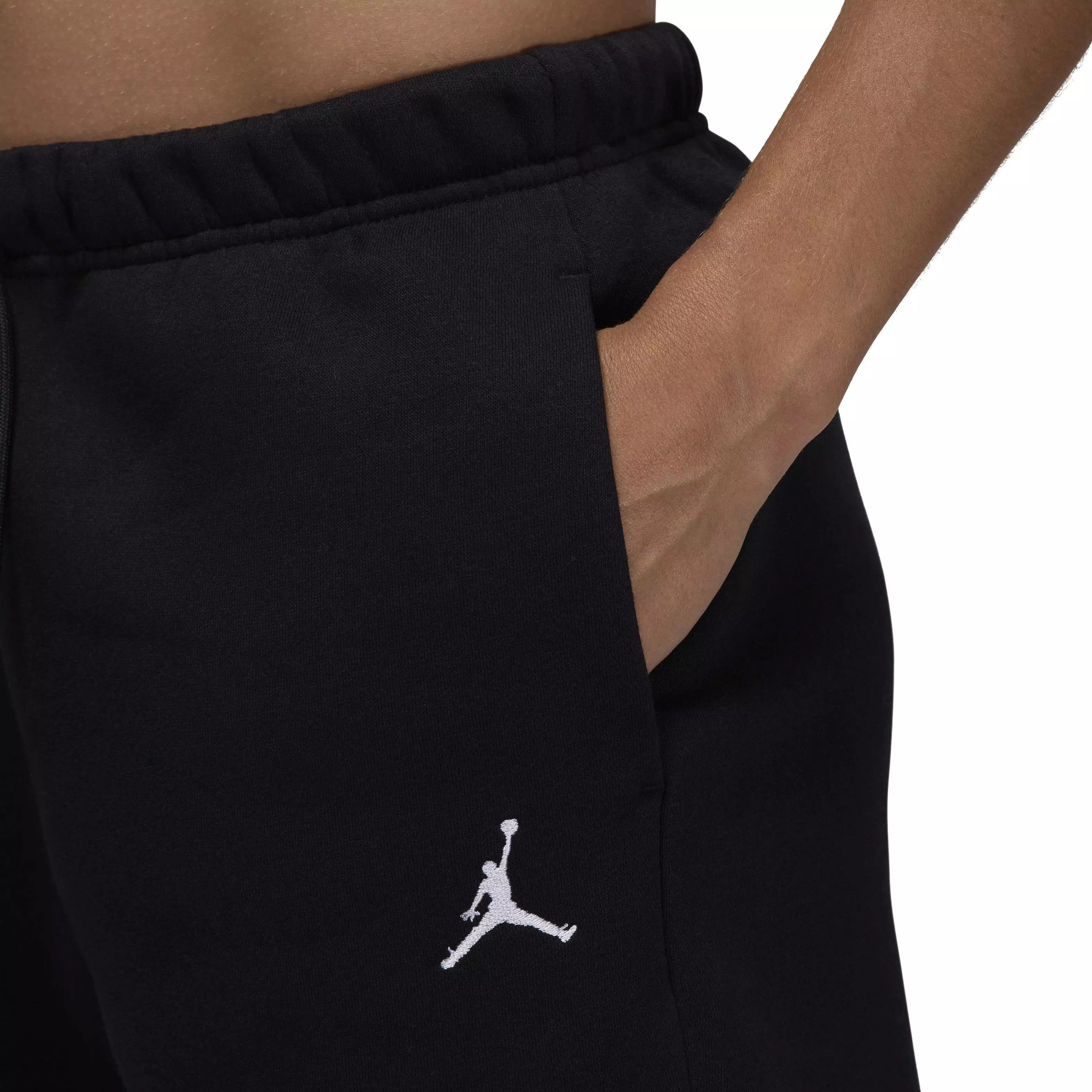 Jordan Women's Brooklyn Fleece Shorts - BLACK