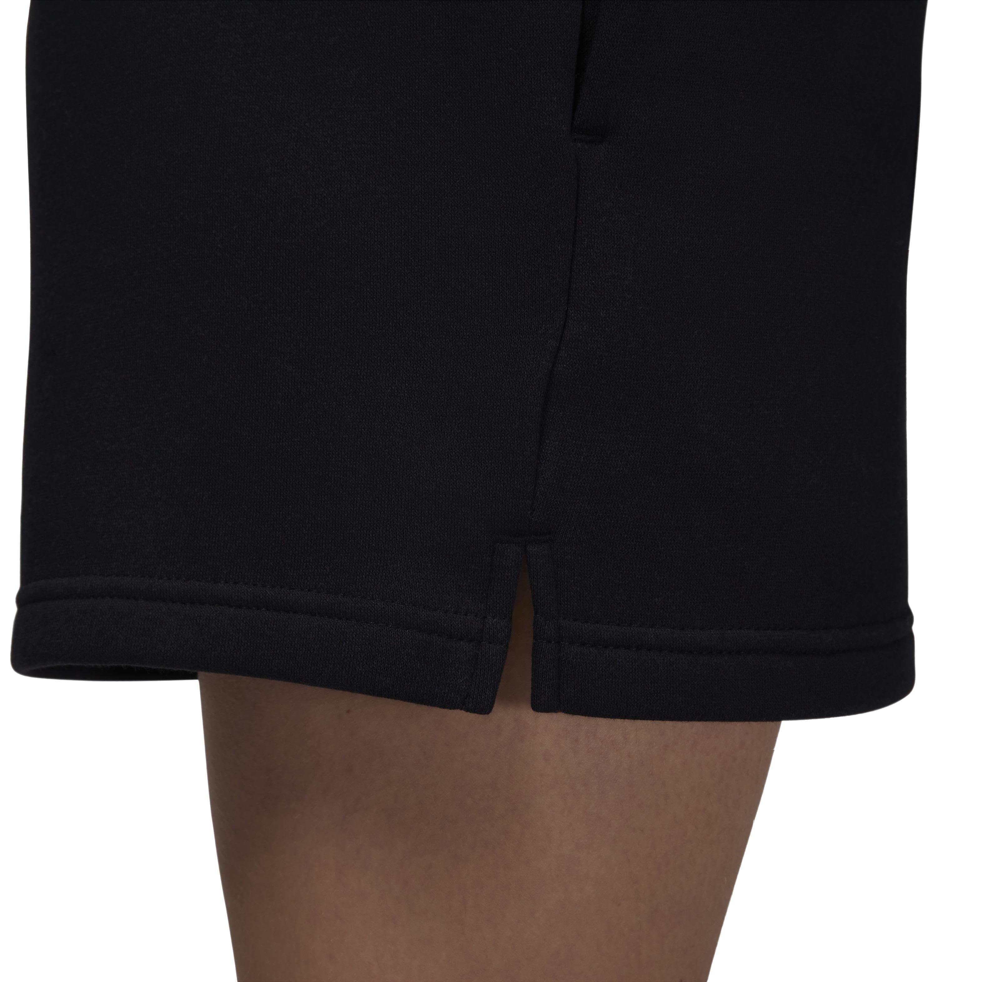Jordan Women's Brooklyn Fleece Shorts - Black - BLACK Thumbnail View 5