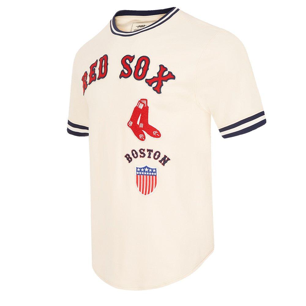 Pro Standard Men's MLB Boston Red Sox Retro Classic Top - EGGSHELL Thumbnail View 3