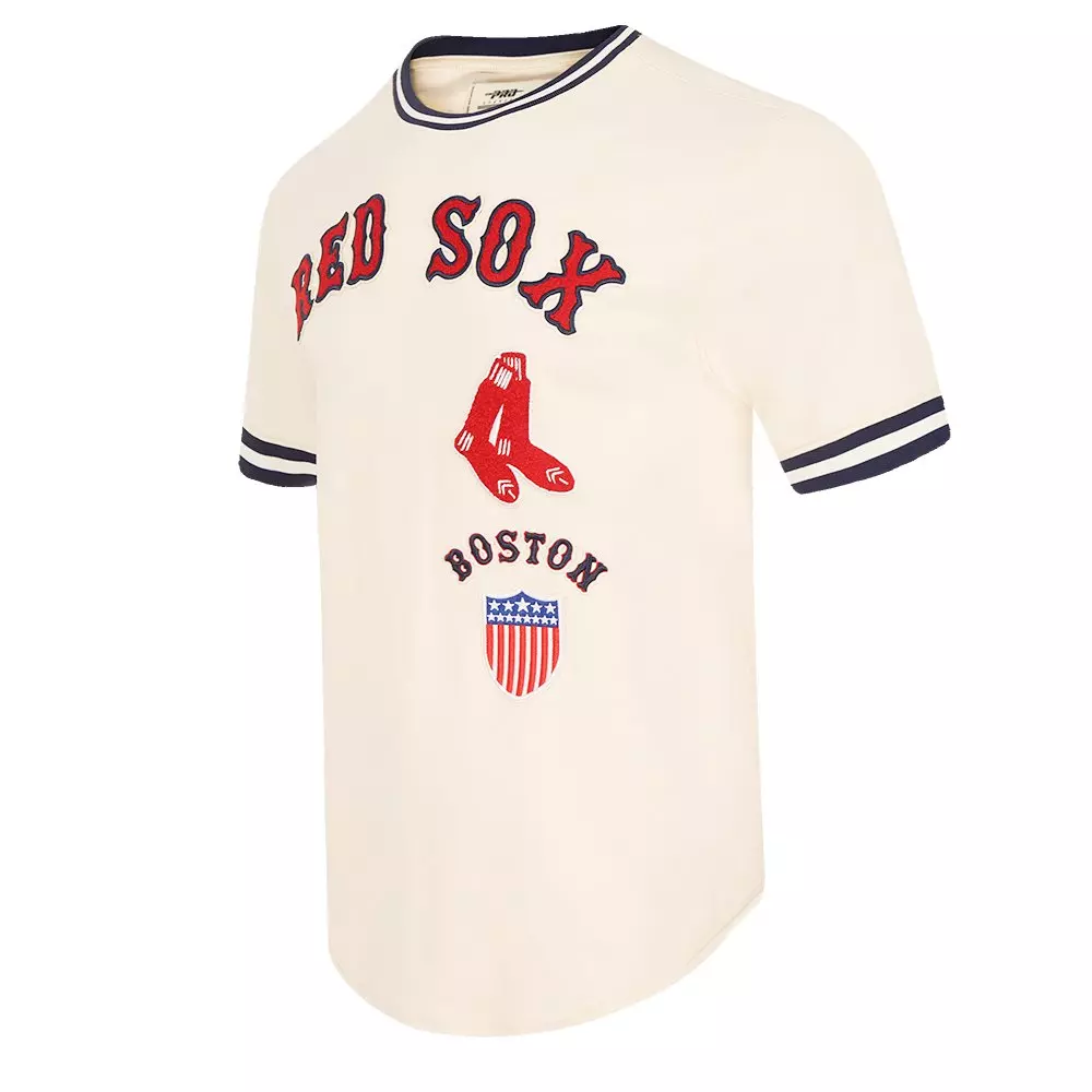 Pro Standard Men's MLB Boston Red Sox Retro Classic Top - EGGSHELL