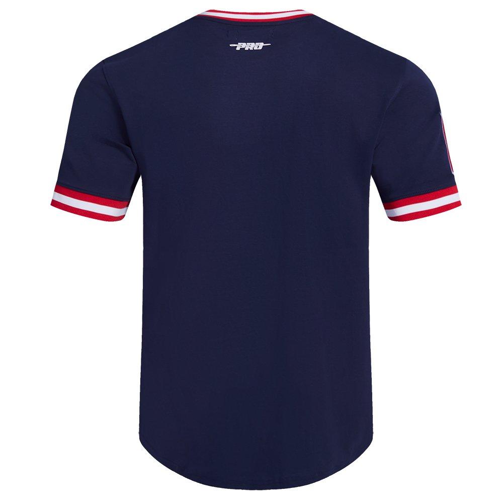 Pro Standard Men's MLB Boston Red Sox Retro Classic Top - NAVY/RED Thumbnail View 2