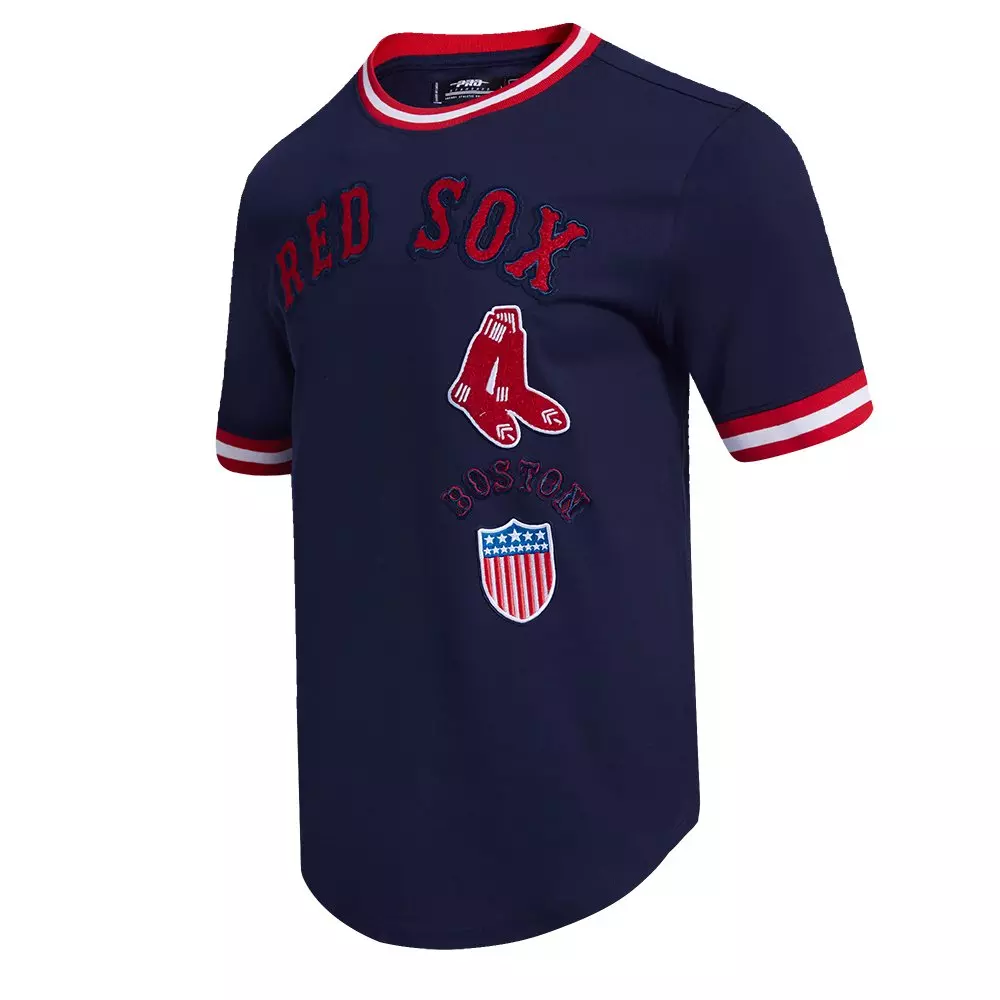 Pro Standard Men's MLB Boston Red Sox Retro Classic Top - NAVY/RED