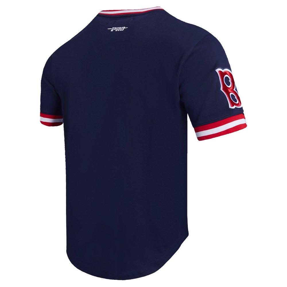 Pro Standard Men's MLB Boston Red Sox Retro Classic Top - NAVY/RED Thumbnail View 4