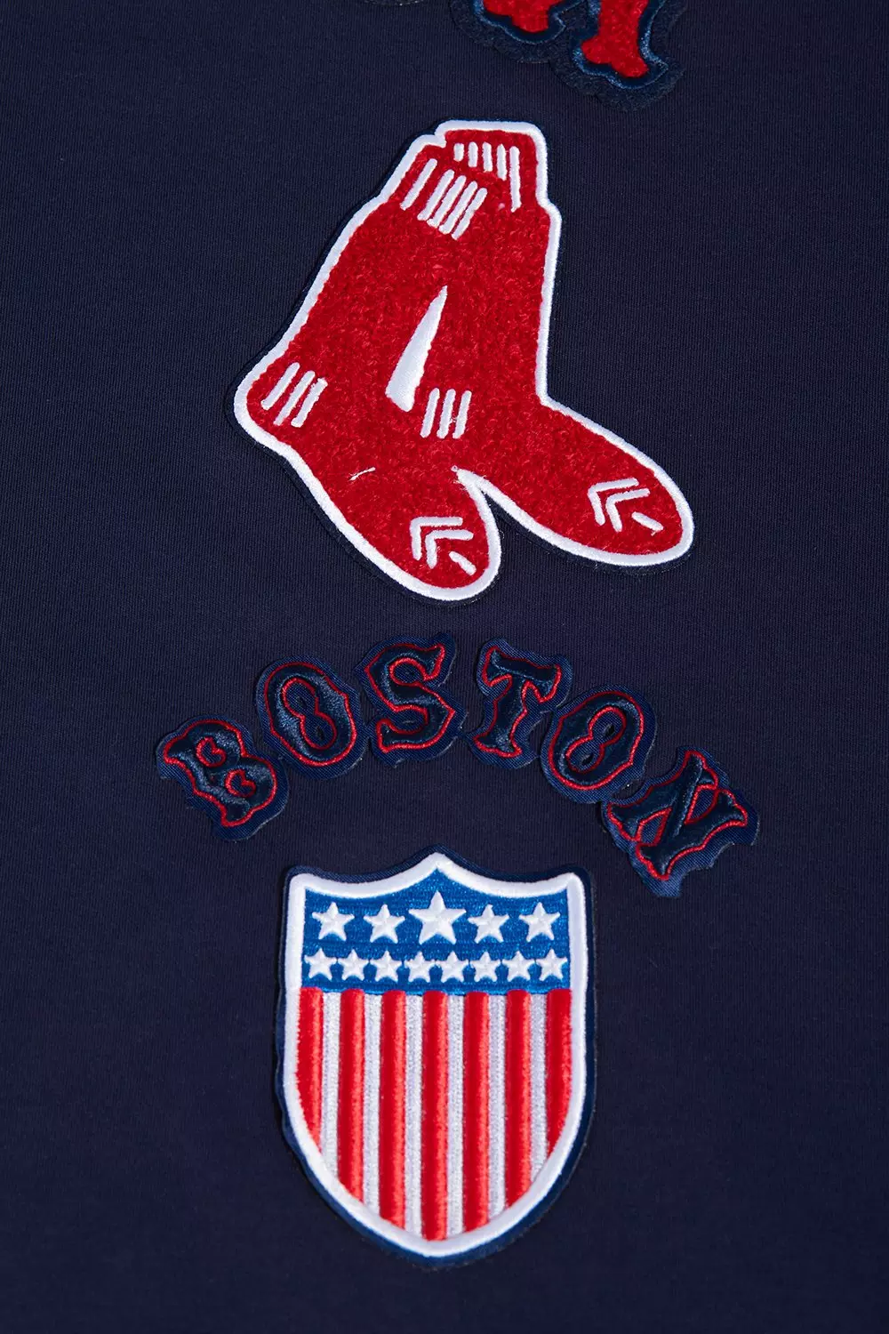 Pro Standard Men's MLB Boston Red Sox Retro Classic Top - NAVY/RED