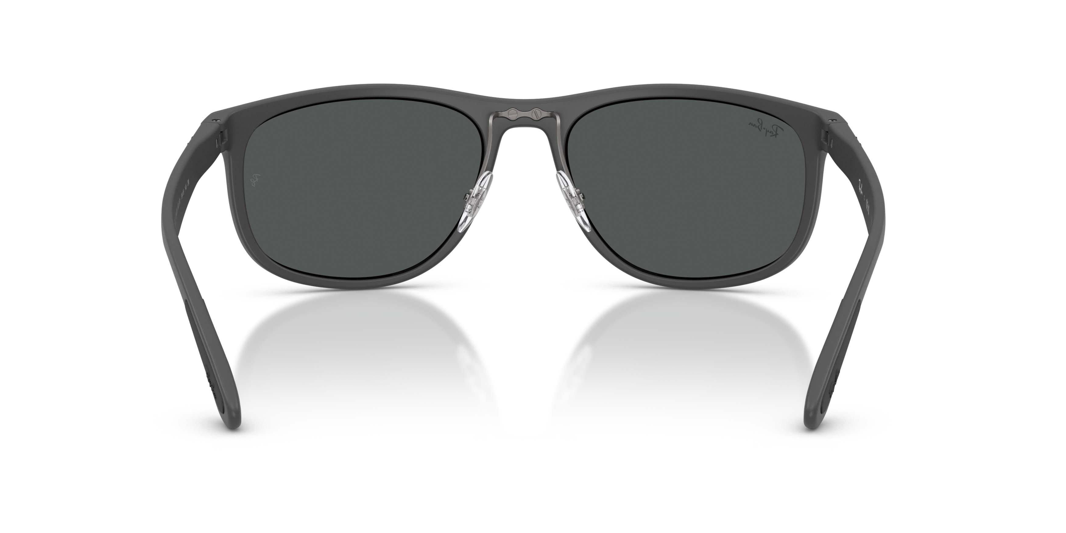 Ray-Ban RB4468 Liteforce Dark Grey Sunglasses &ndash; Matte Sand Grey - GREY Thumbnail View 4