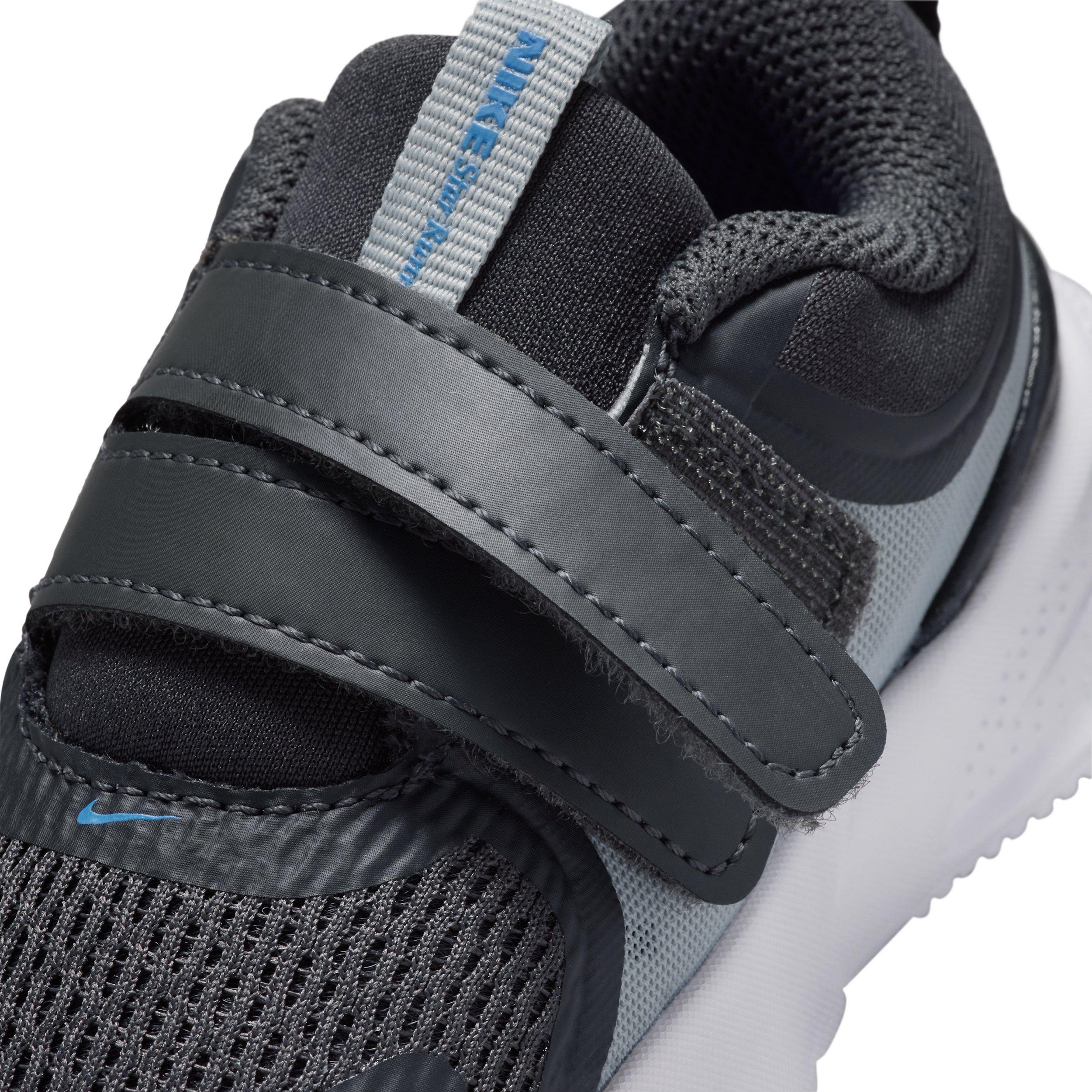Nike Star Runner 5 "Anthracite/Light Pumice/Photon Dust/Blue Crystal" Infant Girls' Running Shoe - ANTHRACITE/LT PUMICE/DUST/BLUE
