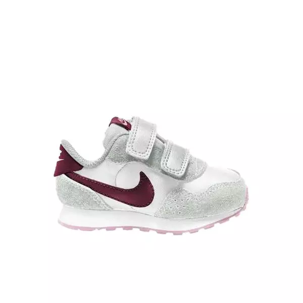 Nike MD Valiant "White/Dark Beetroot Photon" Infant Boys' Shoe - WHITE