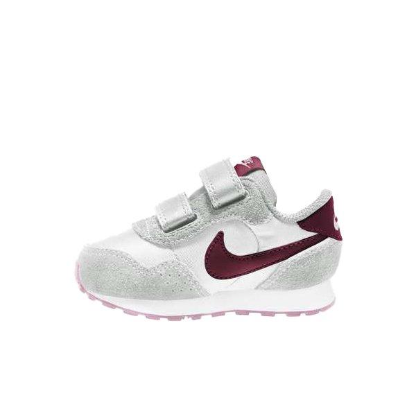 Nike MD Valiant "White/Dark Beetroot Photon" Infant Boys' Shoe - WHITE Thumbnail View 2