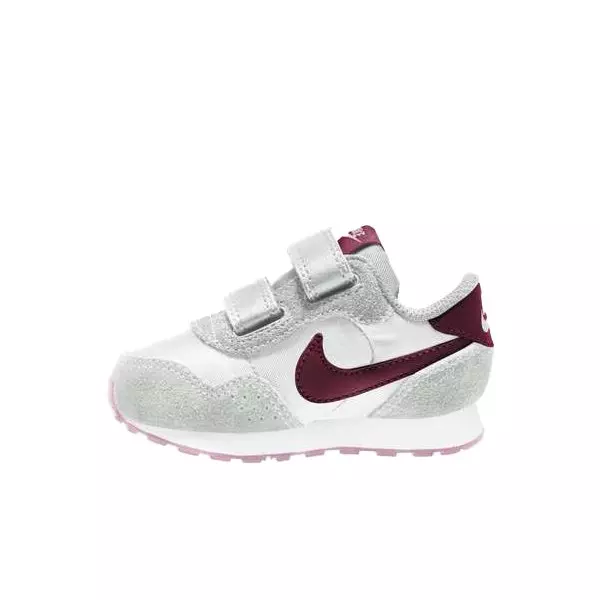 Nike MD Valiant "White/Dark Beetroot Photon" Infant Boys' Shoe - WHITE