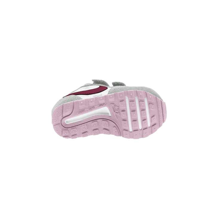 Nike MD Valiant "White/Dark Beetroot Photon" Infant Boys' Shoe - WHITE Thumbnail View 3