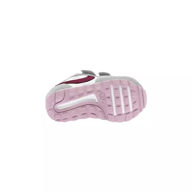 Nike MD Valiant "White/Dark Beetroot Photon" Infant Boys' Shoe - WHITE