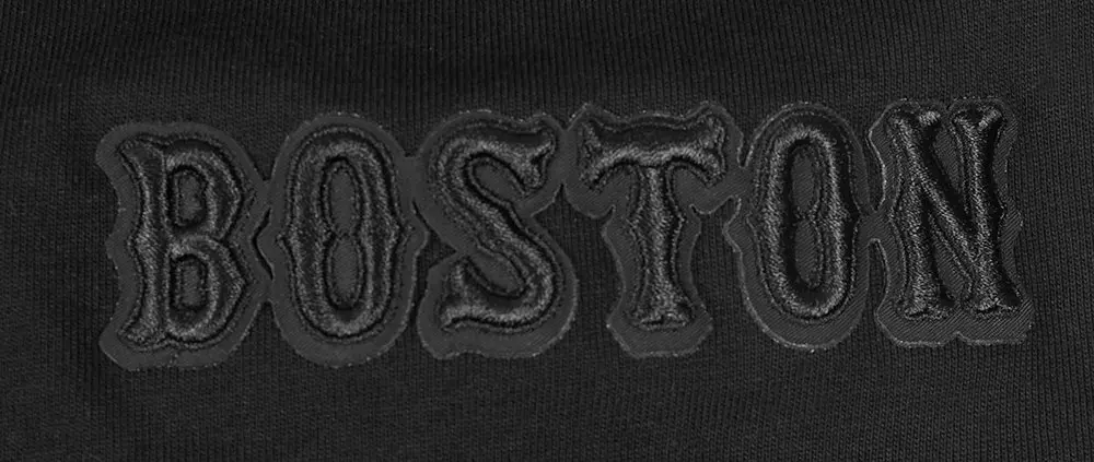 Pro Standard Men's MLB Boston Red Sox Neutral Drop Shoulder Top - BLACK