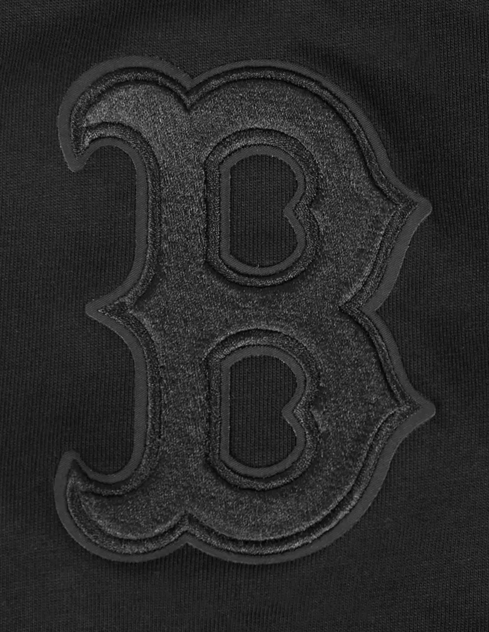 Pro Standard Men's MLB Boston Red Sox Neutral Drop Shoulder Top - BLACK