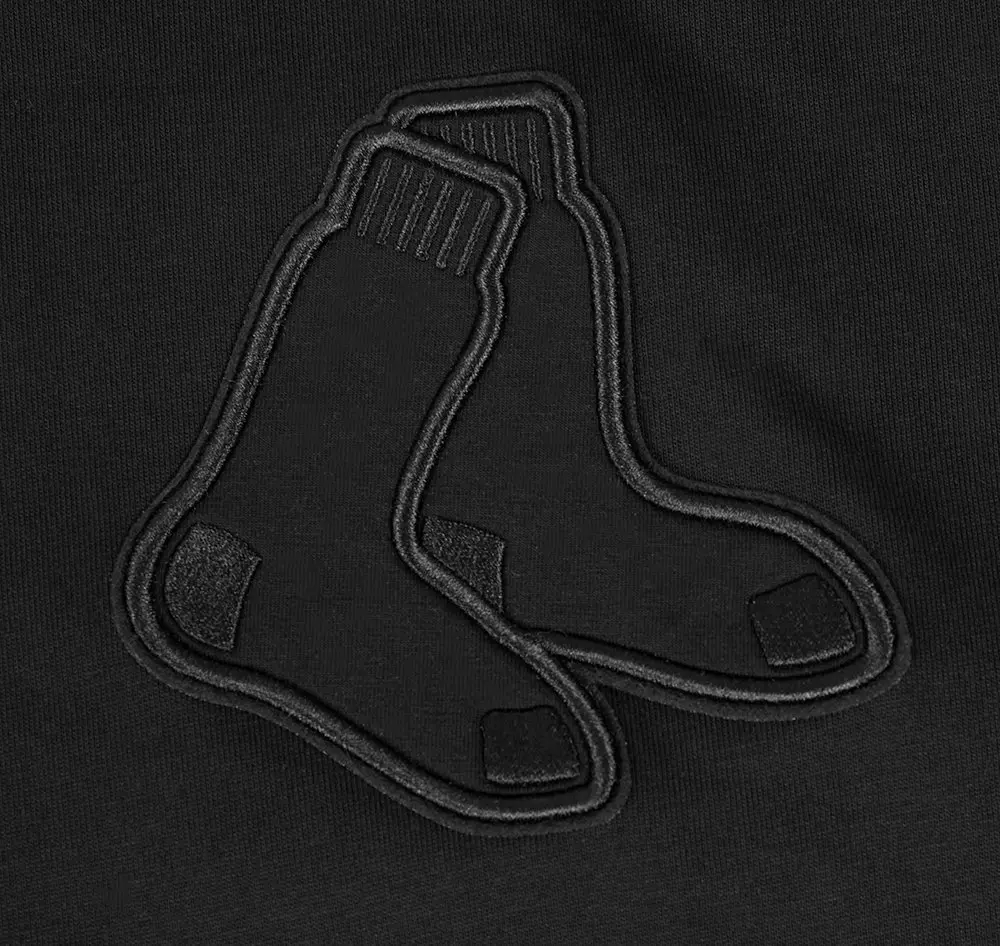 Pro Standard Men's MLB Boston Red Sox Neutral Drop Shoulder Top - BLACK