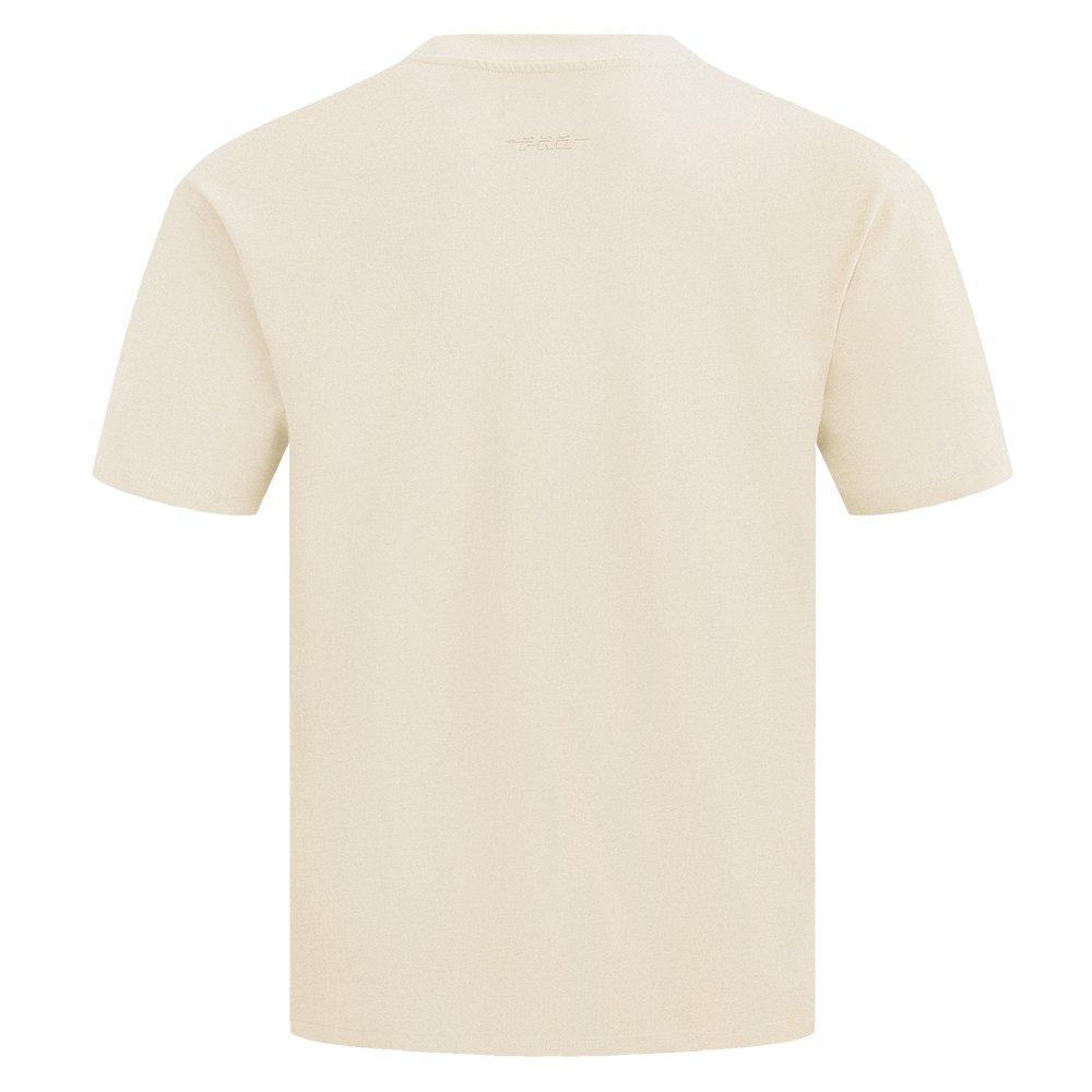 Pro Standard Men's MLB Boston Red Sox Neutral Drop Shoulder Top - CREAM Thumbnail View 2