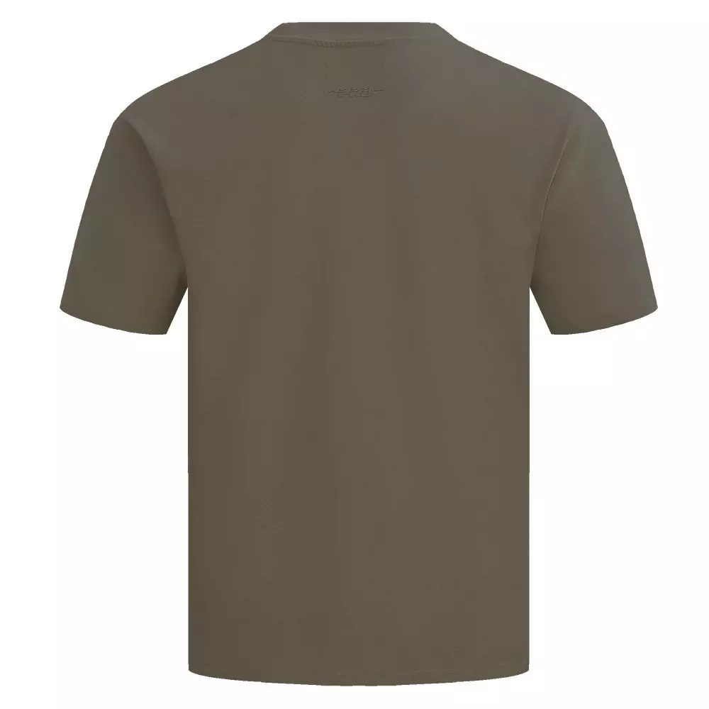 Pro Standard Men's MLB Boston Red Sox Neutral Drop Shoulder Top - DK BROWN