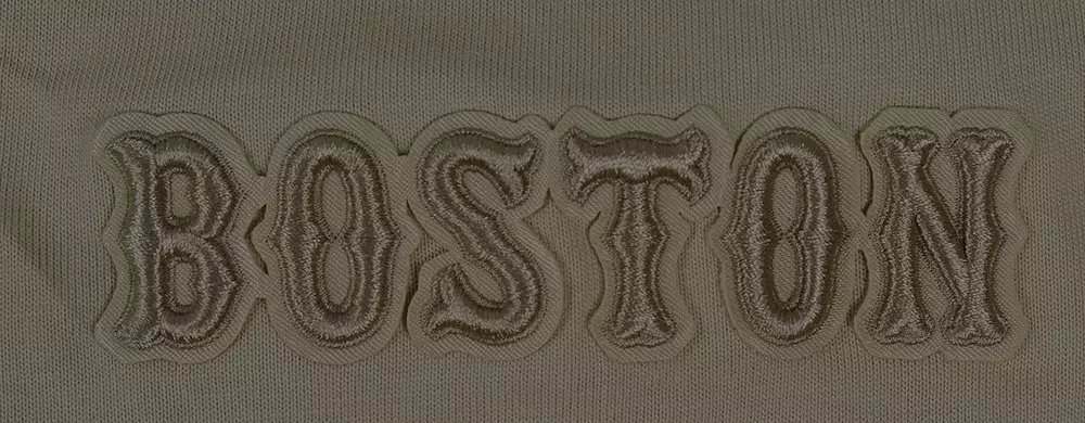 Pro Standard Men's MLB Boston Red Sox Neutral Drop Shoulder Top - DK BROWN