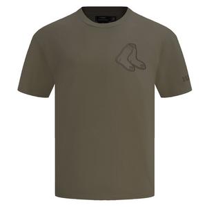 Pro Standard Men's MLB Boston Red Sox Neutral Drop Shoulder Top