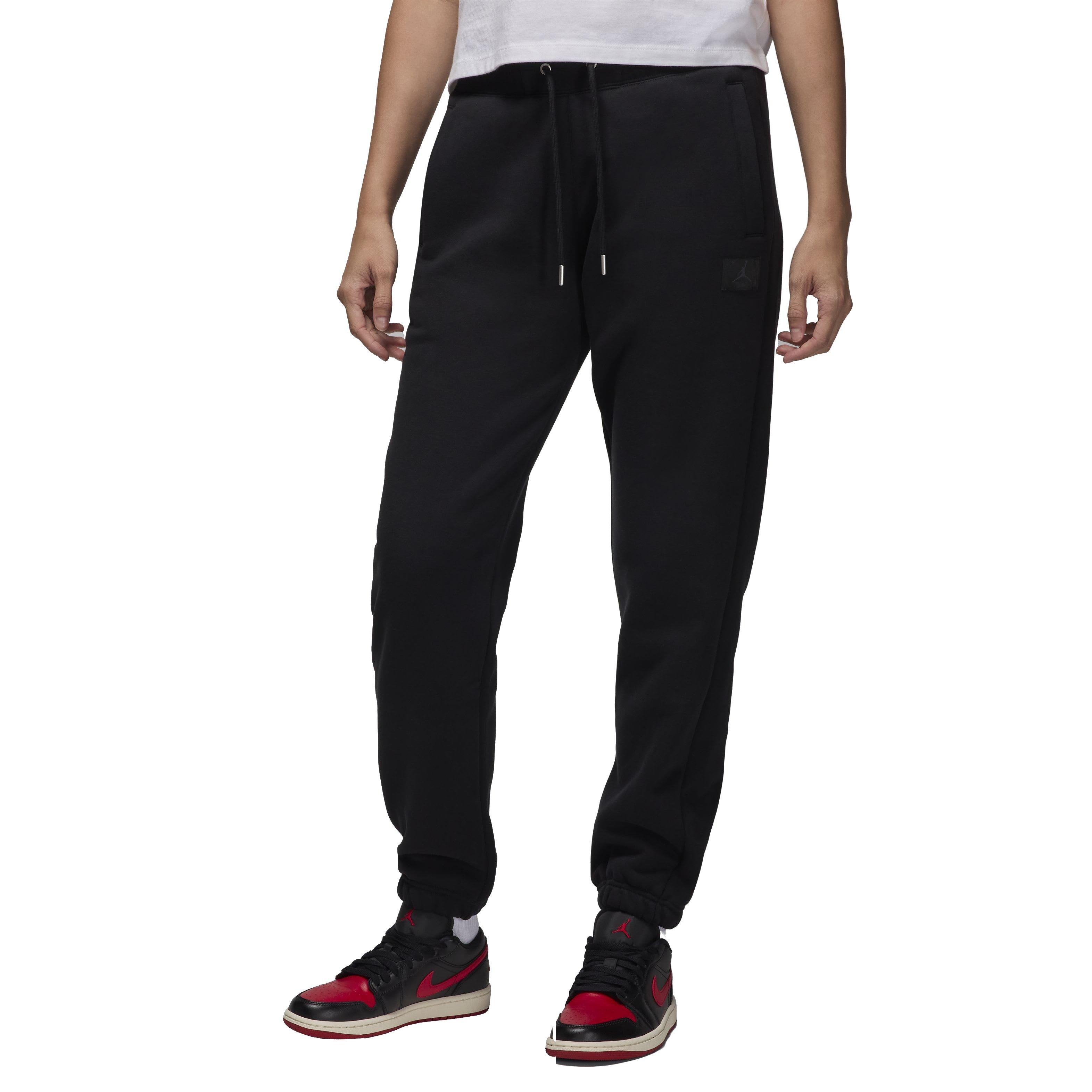 Jordan Women's Flight Fleece Joggers - BLACK Thumbnail View 1