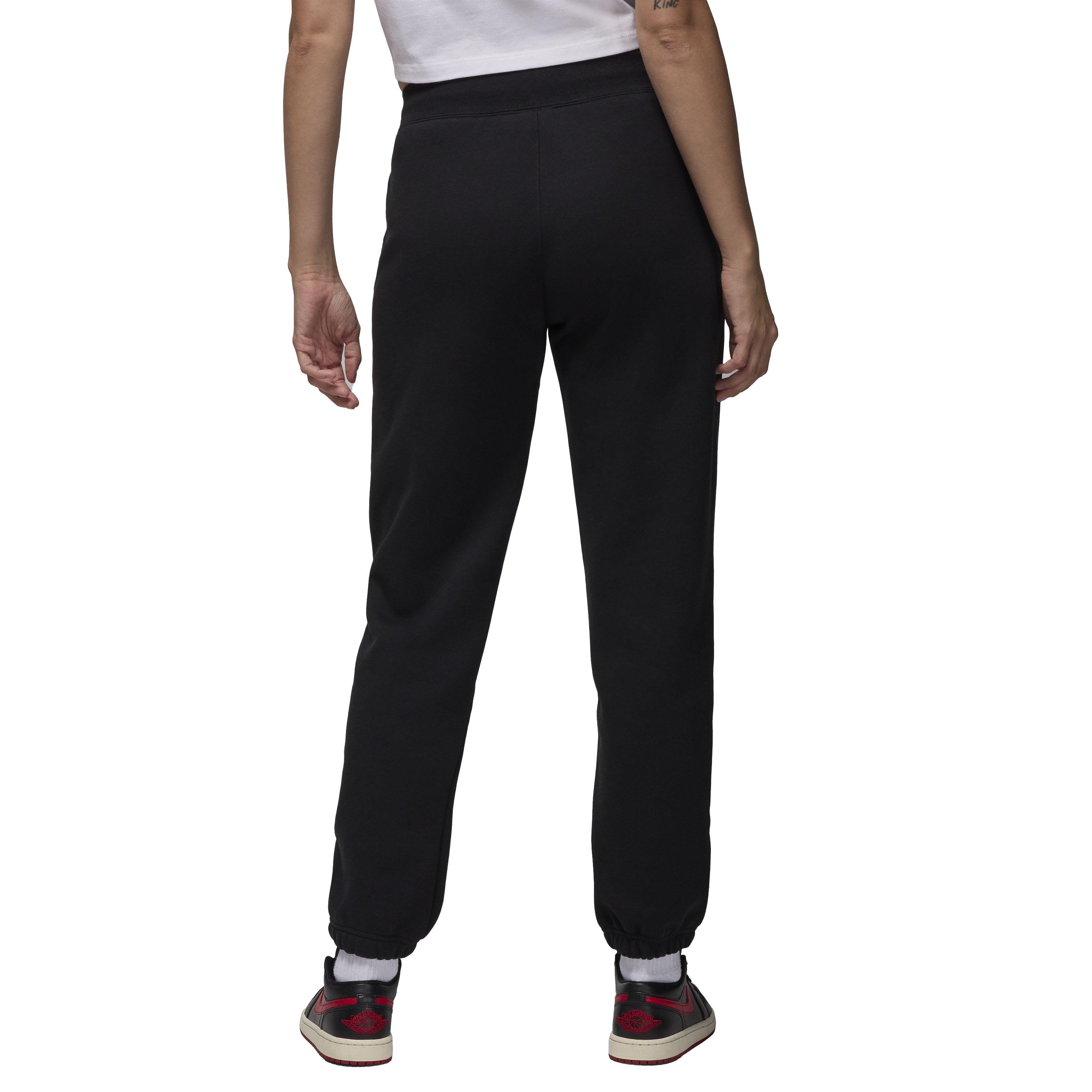 Jordan Women's Flight Fleece Joggers - BLACK Thumbnail View 2