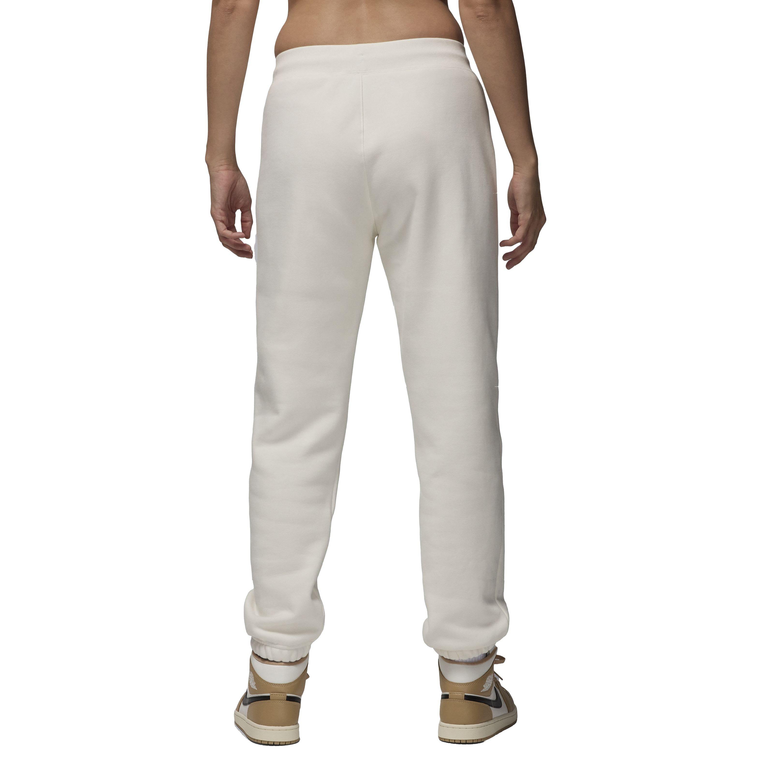 Jordan Women's Flight Fleece Joggers - WHITE Thumbnail View 2