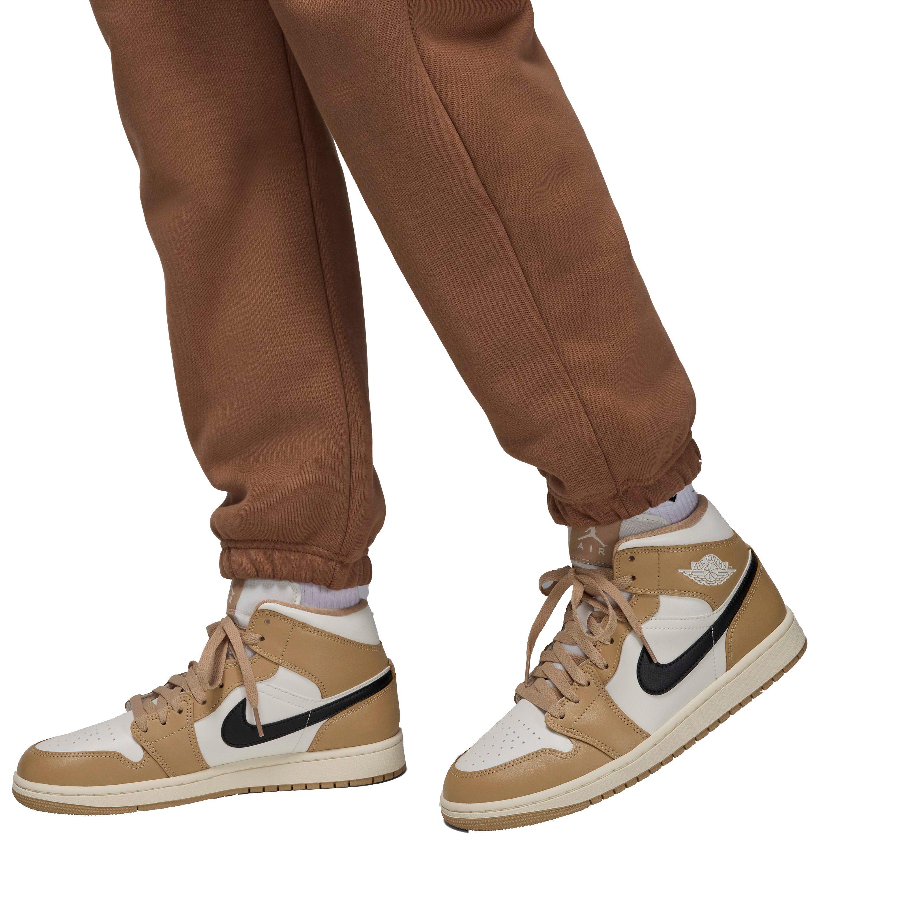 Jordan Women's Flight Fleece Joggers - BROWN Thumbnail View 3