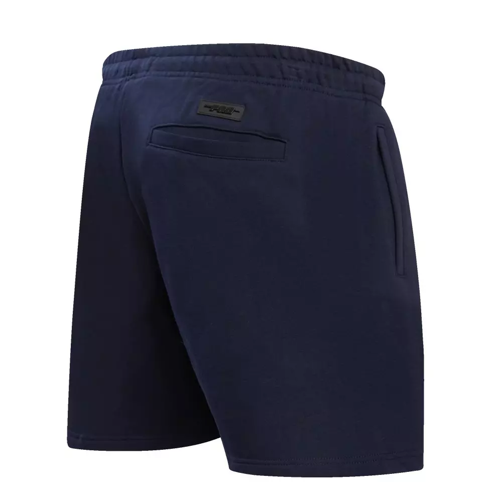 Pro Standard Men's MLB Boston Red Sox Bristle Fleece Shorts - Navy - NAVY