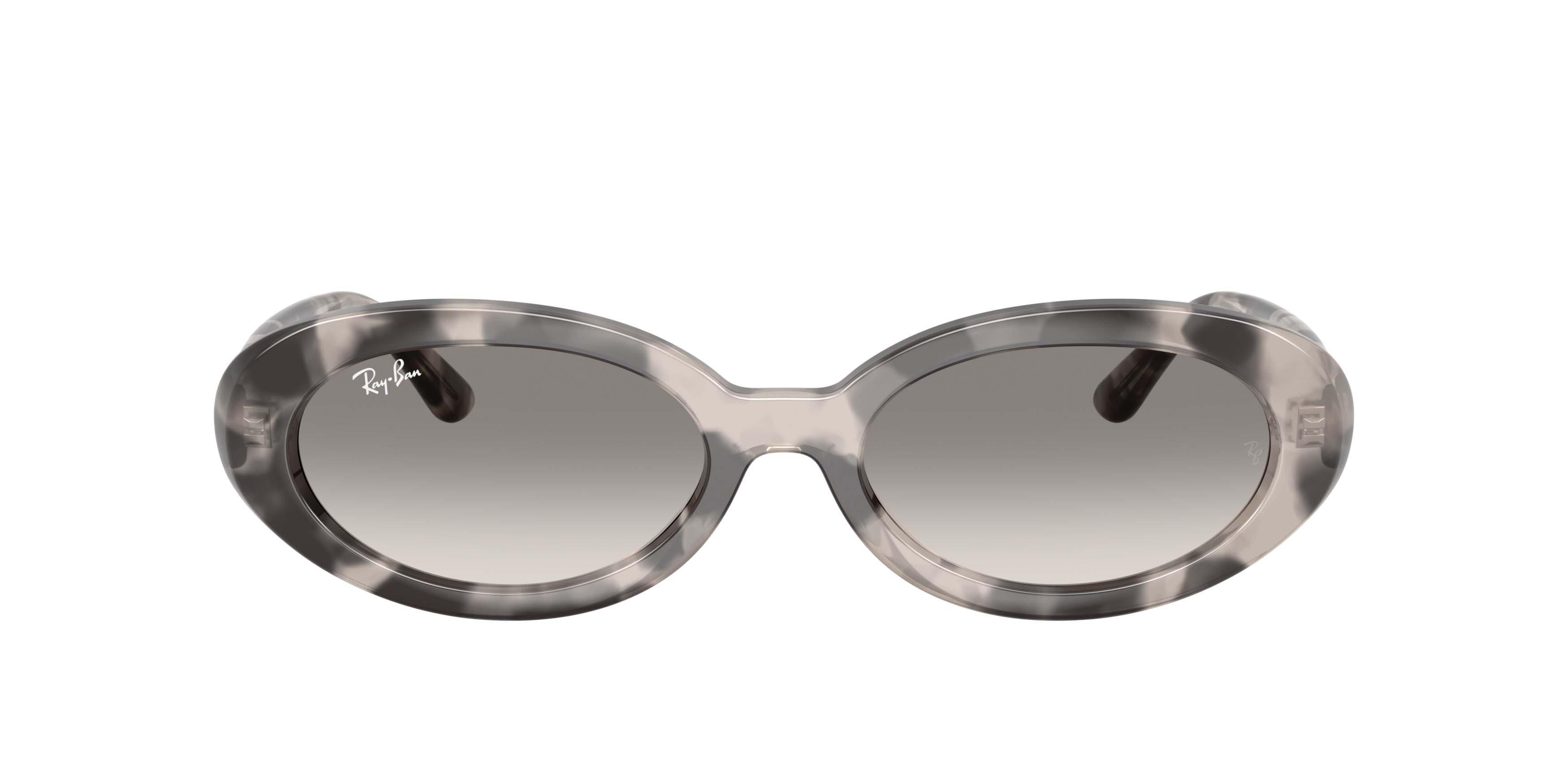 Ray-Ban RB2223 Clear Gradient Grey Sunglasses &ndash; Polished Opal Grey Havana - GREY Thumbnail View 2
