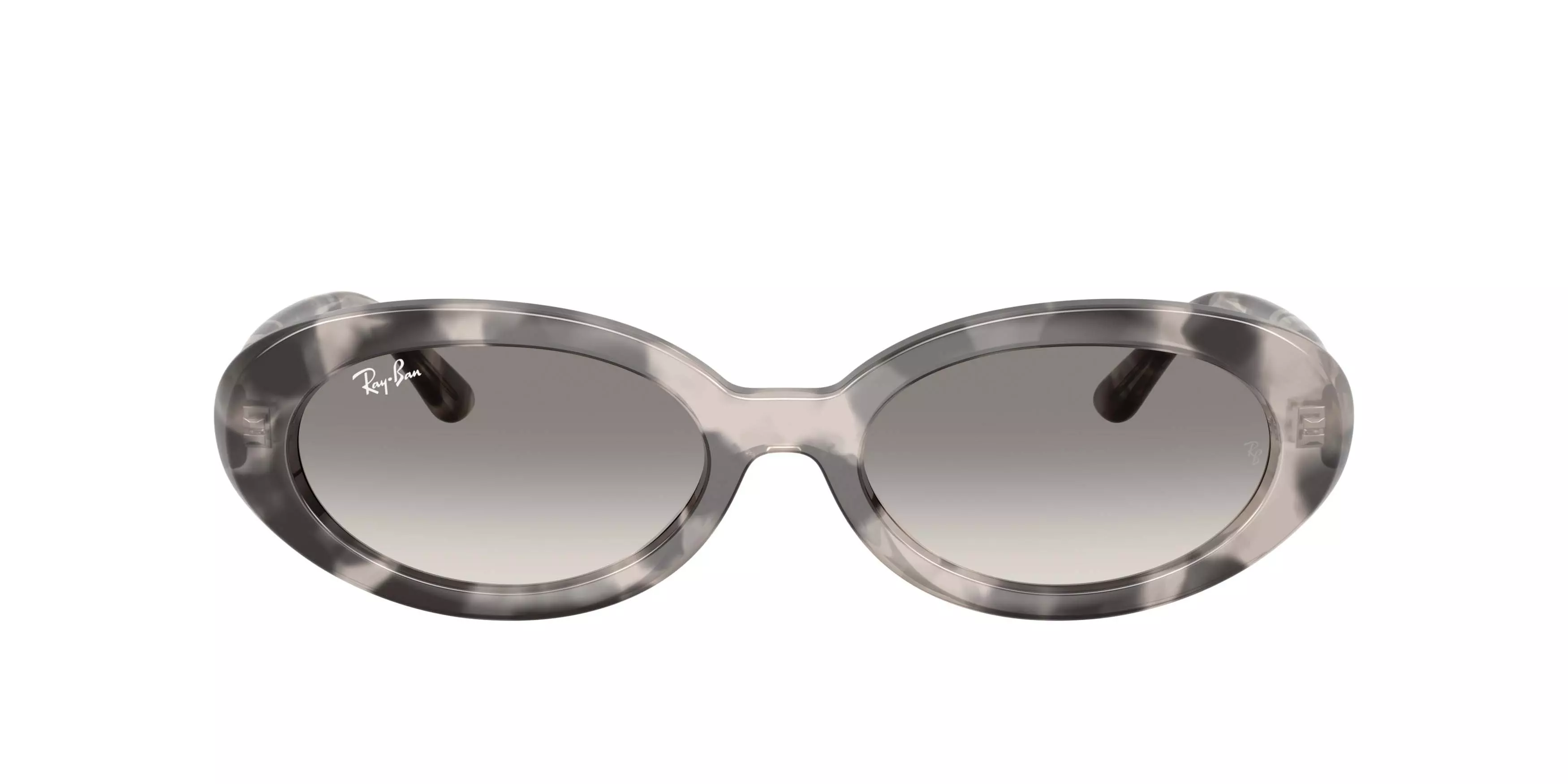 Ray-Ban RB2223 Clear Gradient Grey Sunglasses &ndash; Polished Opal Grey Havana - GREY