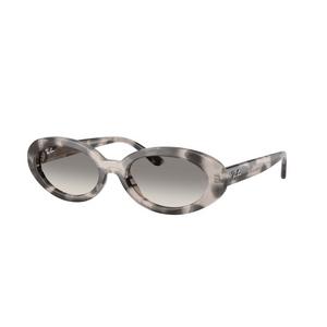 Ray-Ban RB2223 Clear Gradient Grey Sunglasses &ndash; Polished Opal Grey Havana