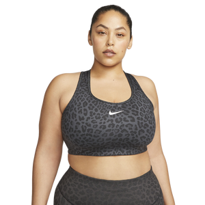 Nike Women's Dri-FIT Swoosh Leopard AOP Sports Bra