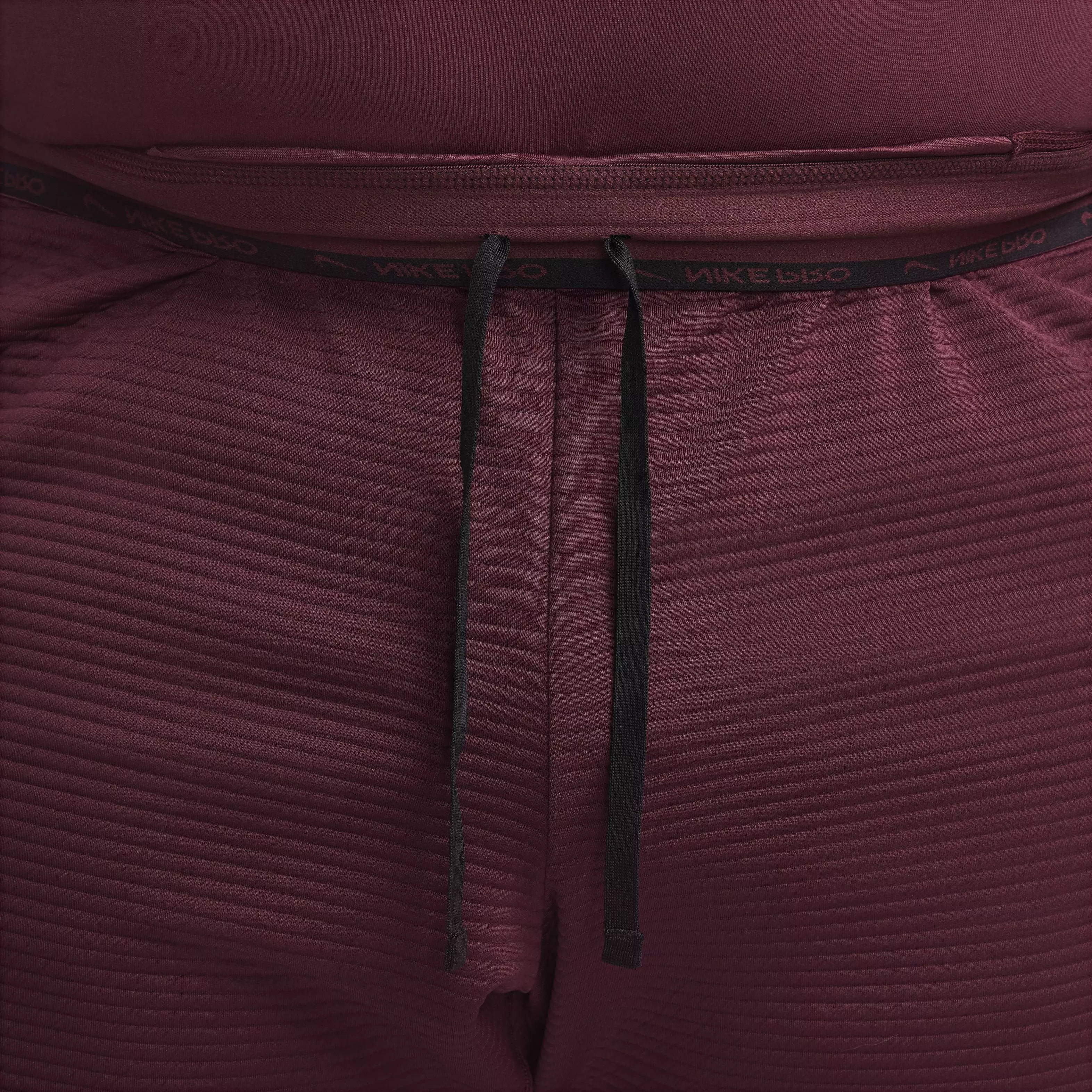 Nike Men's NPC Dri-FIT Fleece Fitness Trousers -Maroon - MAROON
