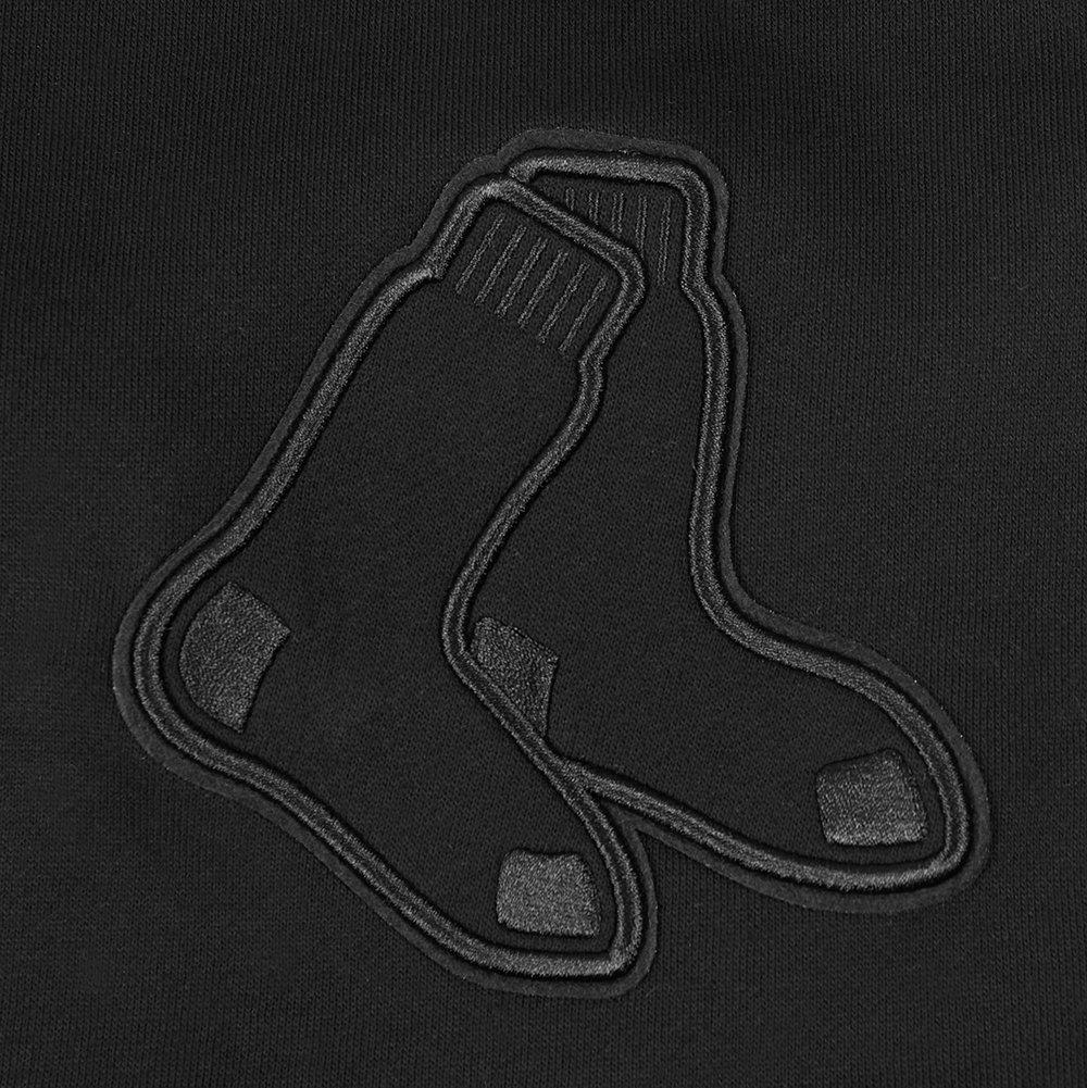 Pro Standard Men's MLB Boston Red Sox Neutral Fleece Short - BLACK Thumbnail View 5