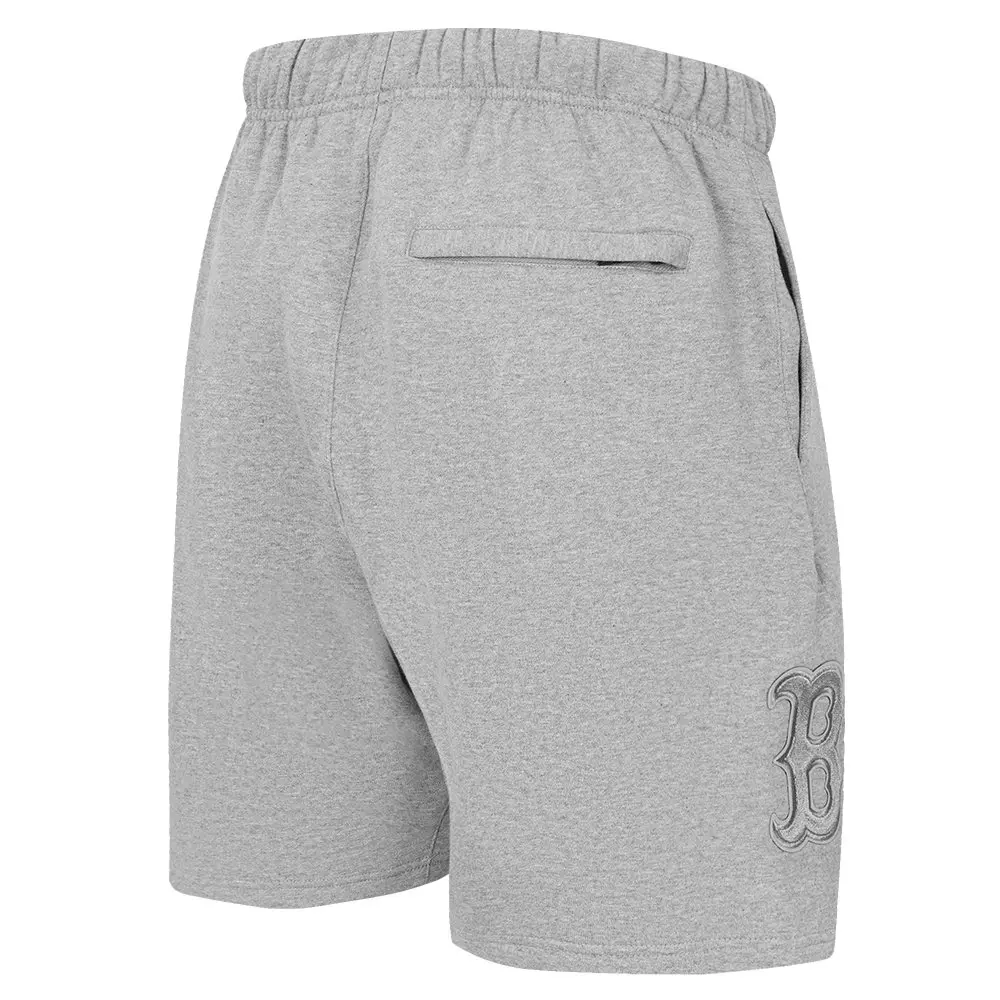 Pro Standard Men's MLB Boston Red Sox Neutral Fleece Short - DK GREY