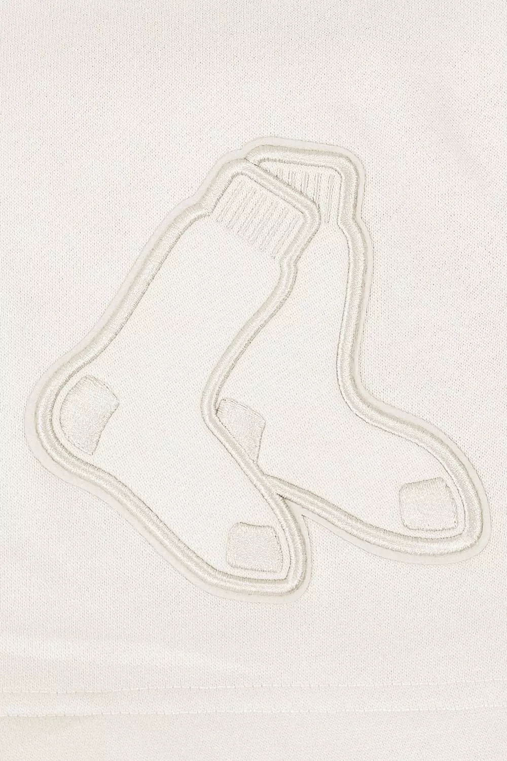 Pro Standard Men's MLB Boston Red Sox Neutral Fleece Short - CREAM