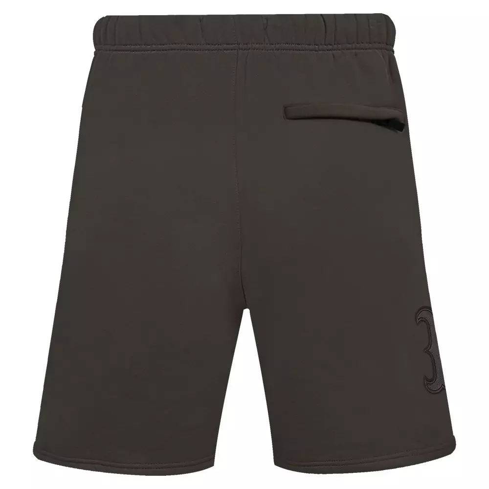 Pro Standard Men's MLB Boston Red Sox Neutral Fleece Short - DK BROWN