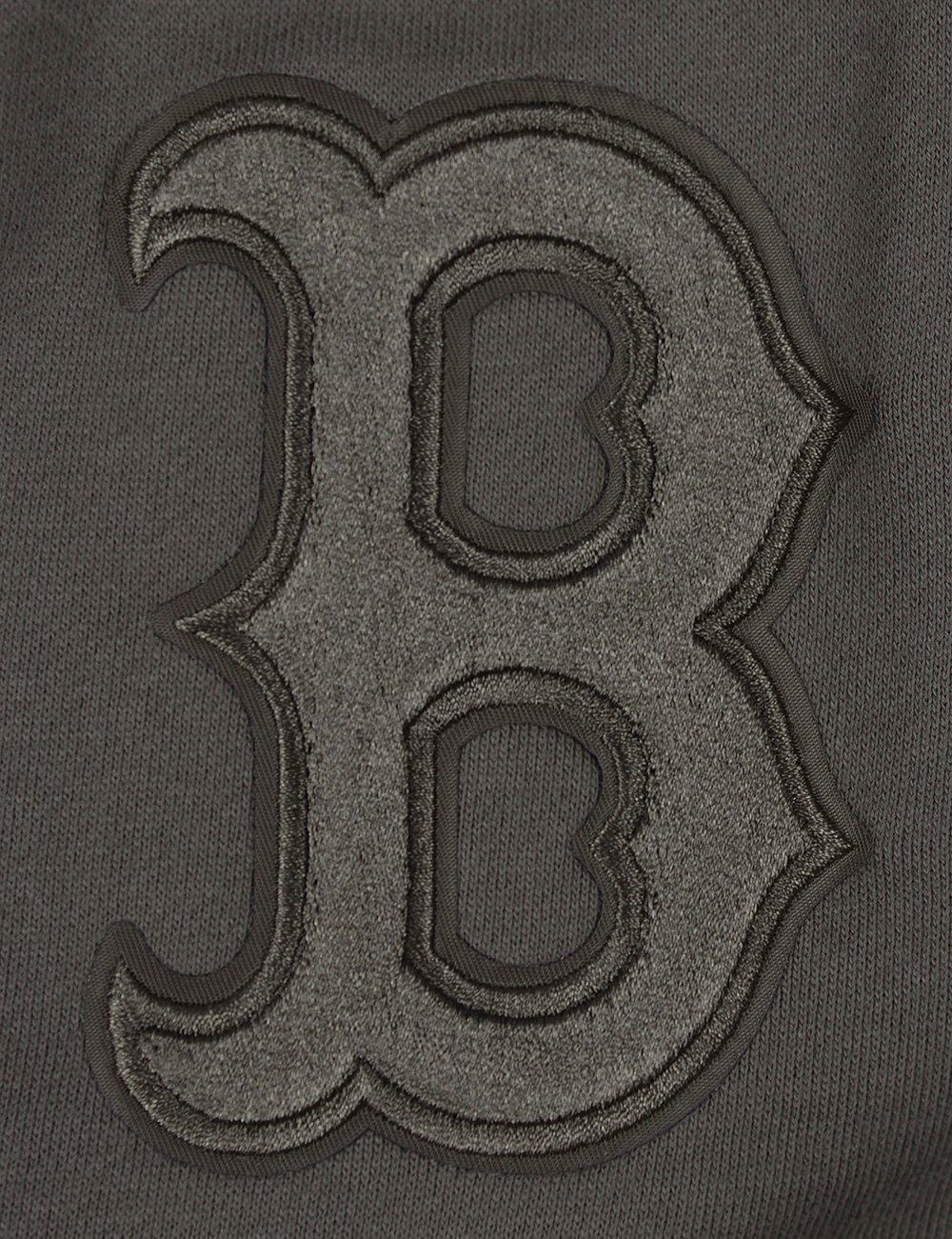 Pro Standard Men's MLB Boston Red Sox Neutral Fleece Short - DK BROWN Thumbnail View 6